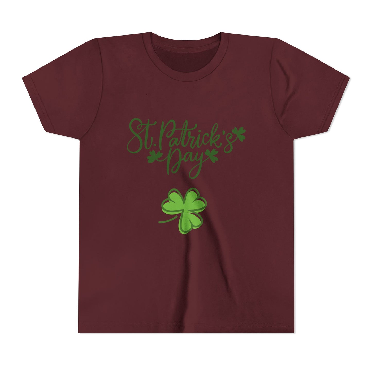 St. Patrick's Day Shamrock Youth Tee | Kids Irish Holiday Shirt