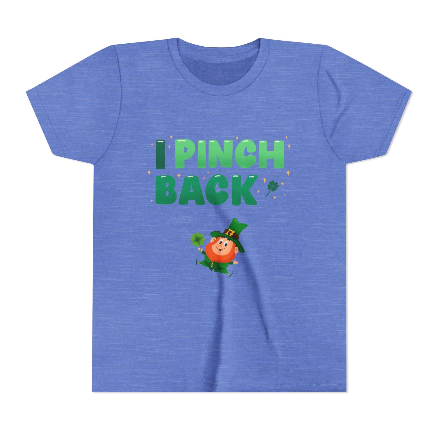 I Pinch Back Leprechaun Kids T-Shirt | St. Patrick's Day Shamrock Tee