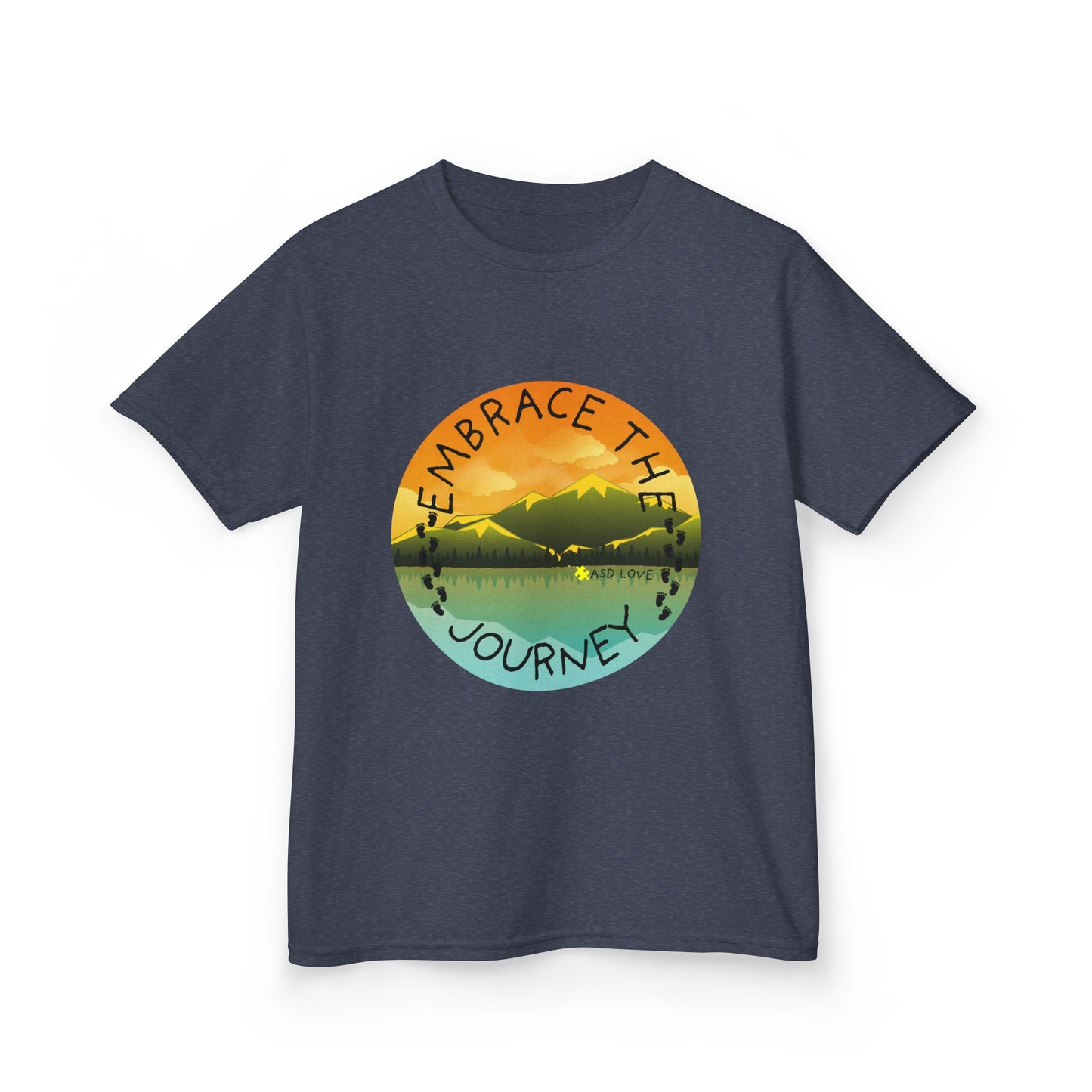 Embrace the Journey - Autism Awareness Kids Tee