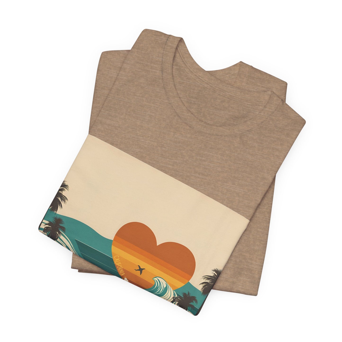 California Love Sunset - Unisex Jersey Short Sleeve Tee