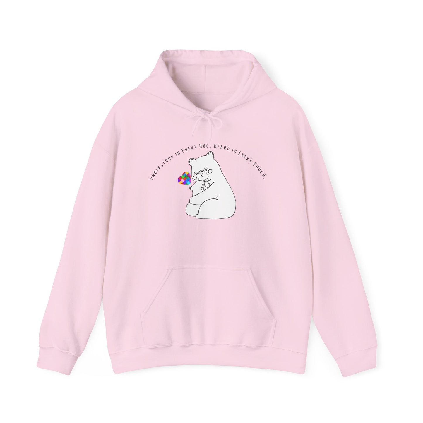Every Hug, Every Touch - Autism Awareness Hoodie - Gift for Her, Unisex Comfort