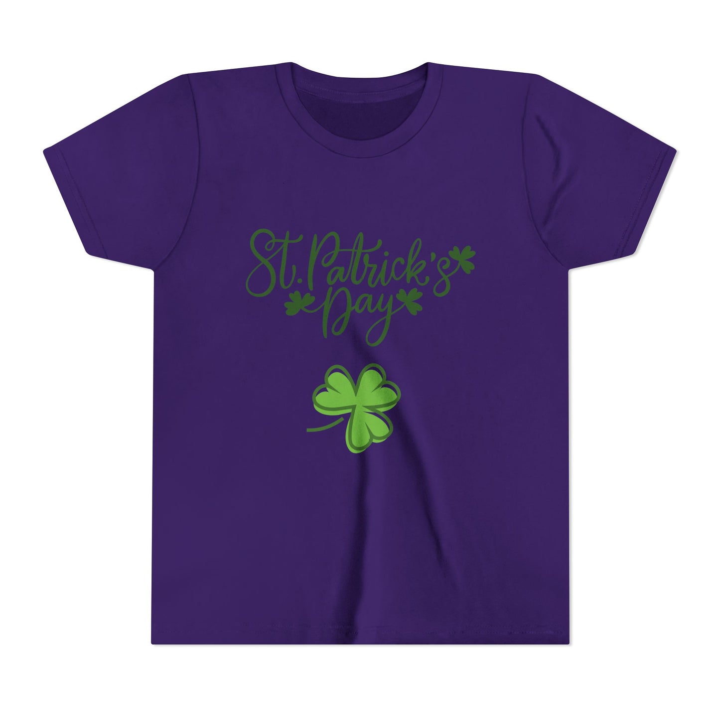 St. Patrick's Day Shamrock Youth Tee | Kids Irish Holiday Shirt