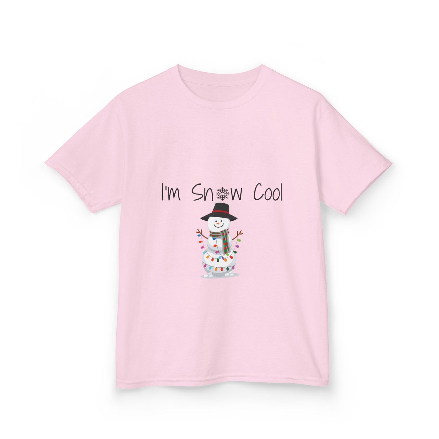 I'm Snow Cool Kids Tee - Fun Holiday Snowman Shirt for Boys and Girls
