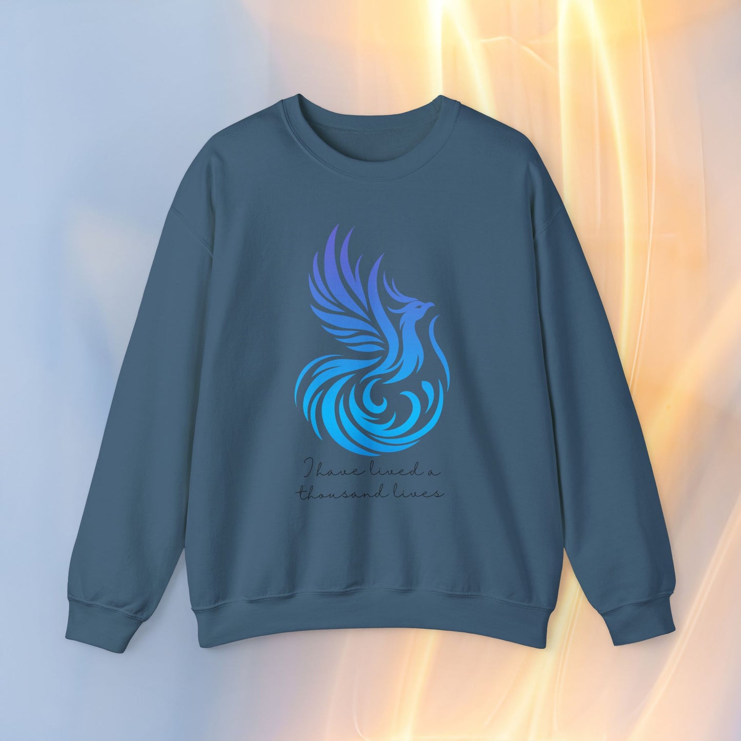 Phoenix Rising Sweatshirt - I Have Lived a Thousand Lives | Inspirational Unisex Sweatshirt