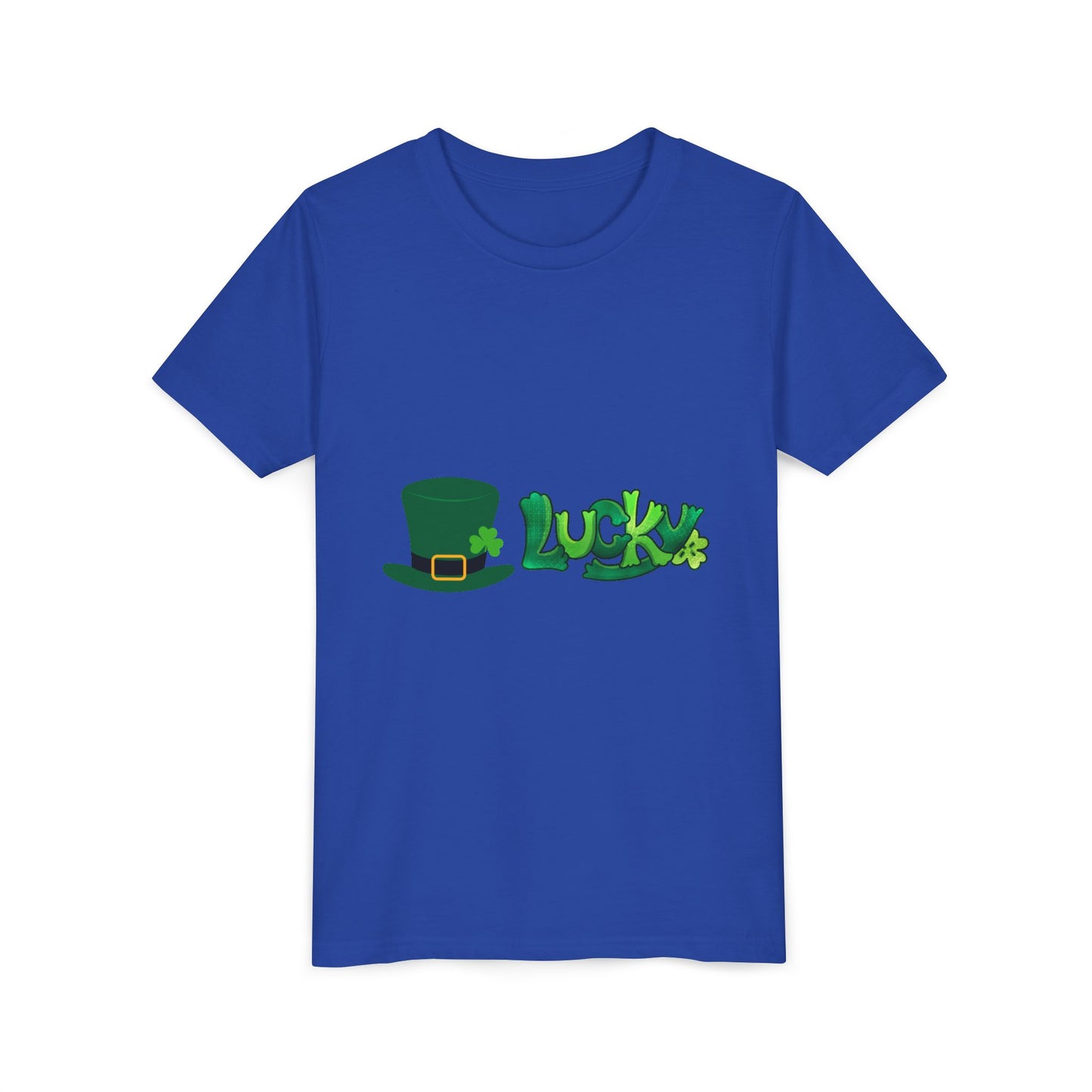 Lucky St. Patricks Day Shamrock Tee | Youth T-Shirt