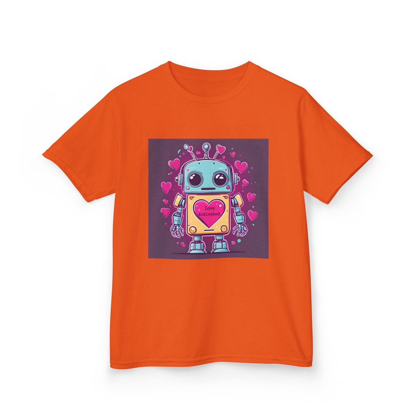Love Activated - Robot Valentine's Kids' Tee