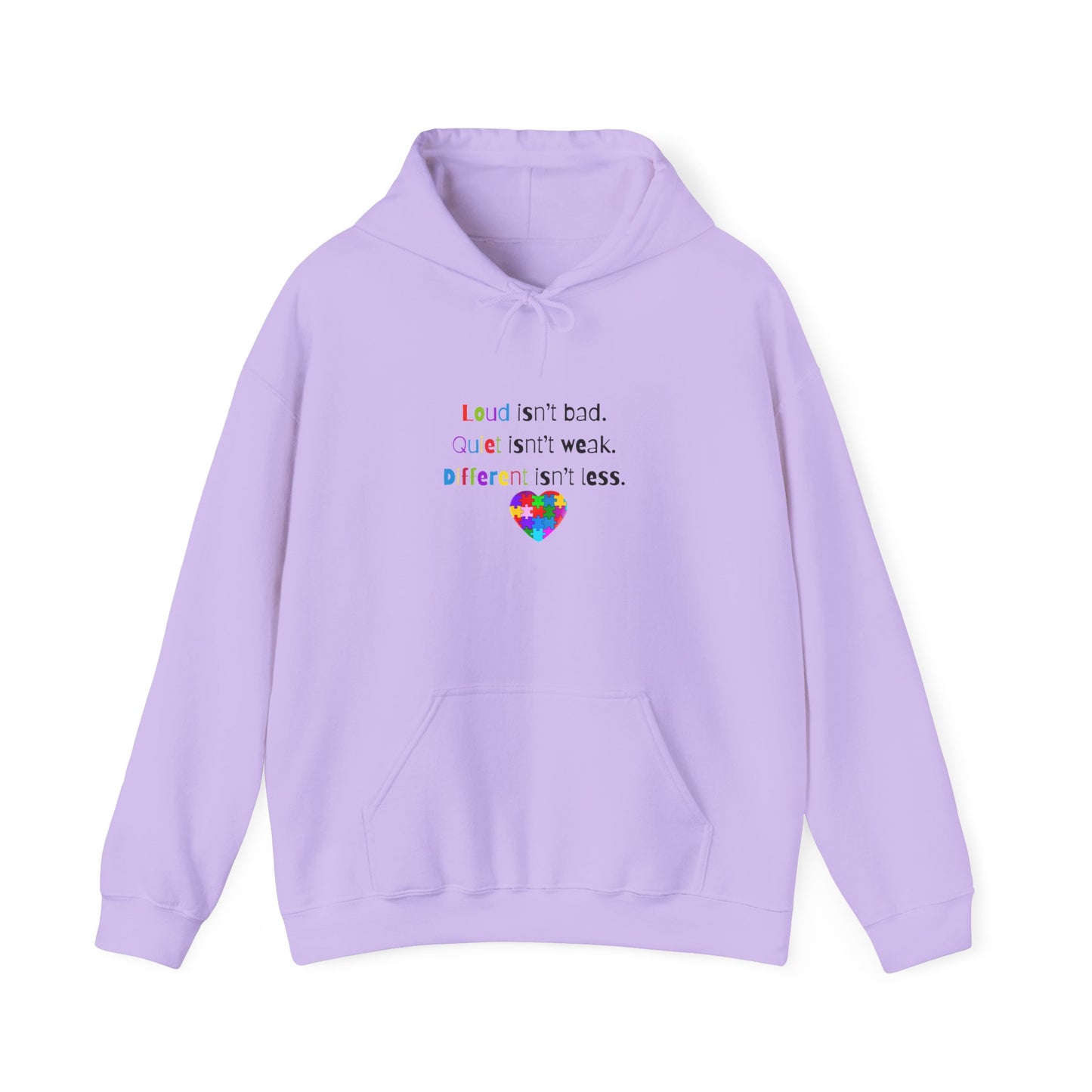Loud. Quiet. Different - Autism Awareness Hoodie