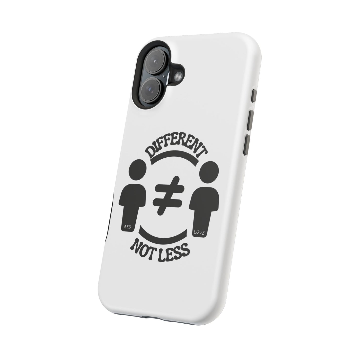 Silhouette Harmony: Different, Not Less - ASD Awareness Phone Case