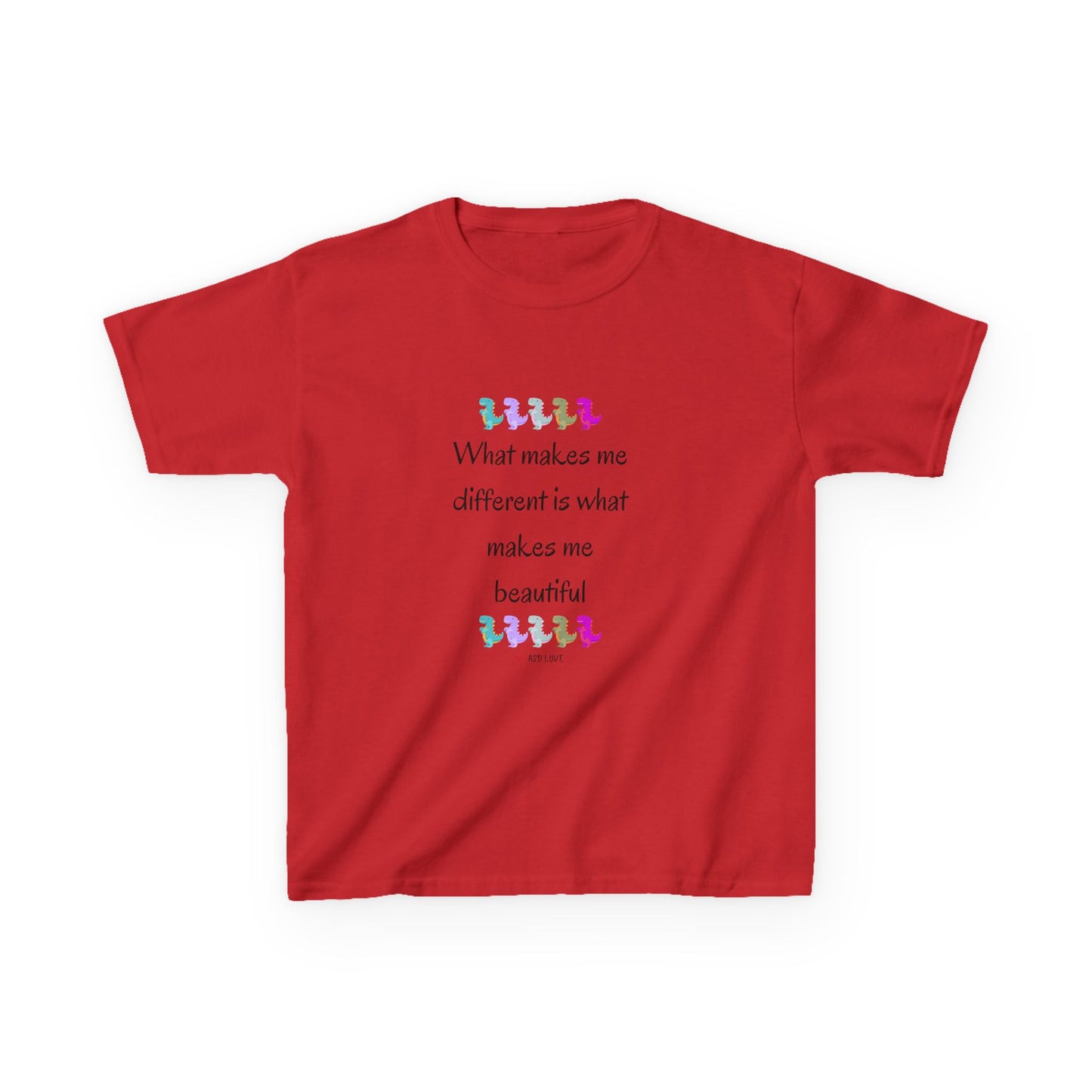 Different is Beautiful - Autism Awareness Kids Tee
