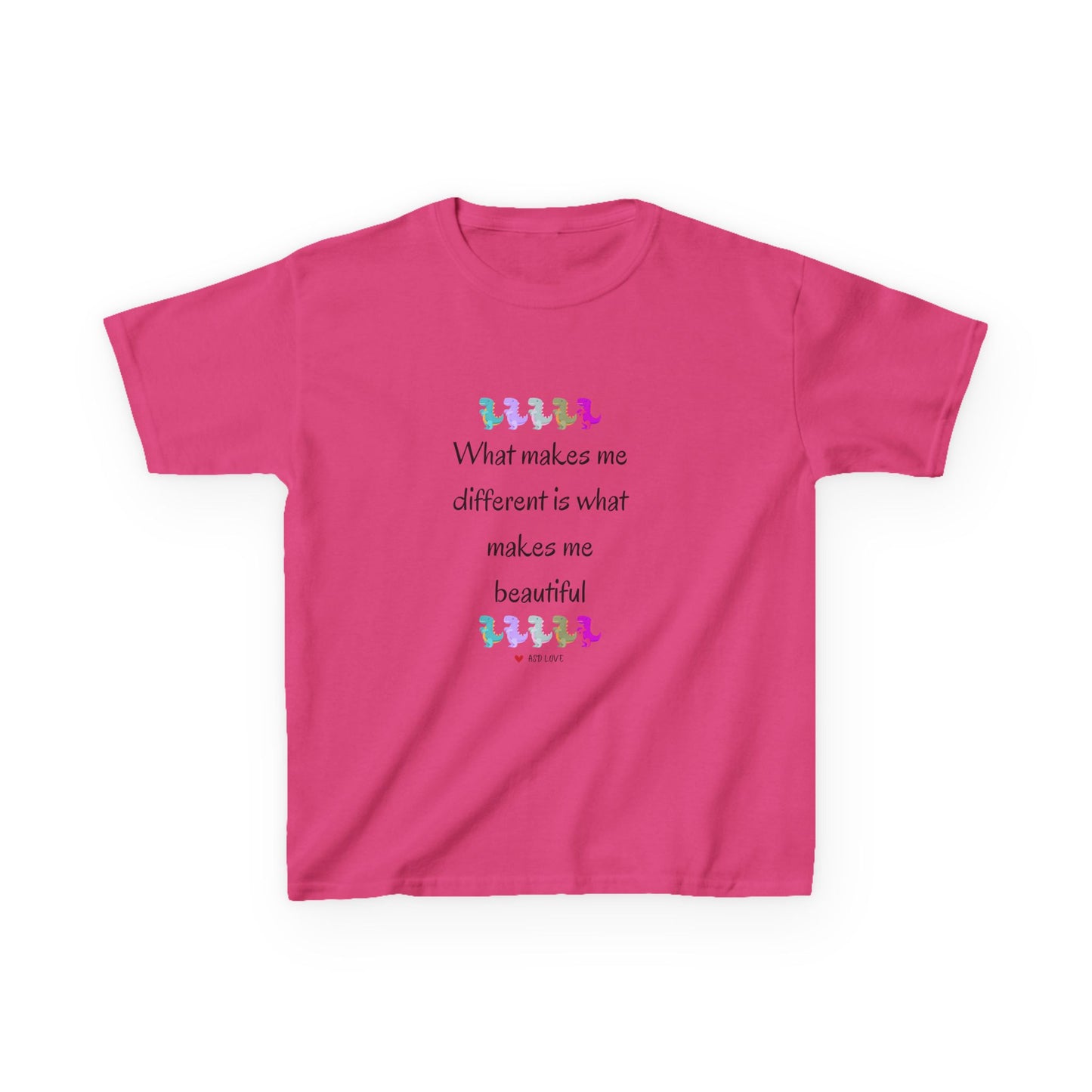 Different is Beautiful - Autism Awareness Kids Tee