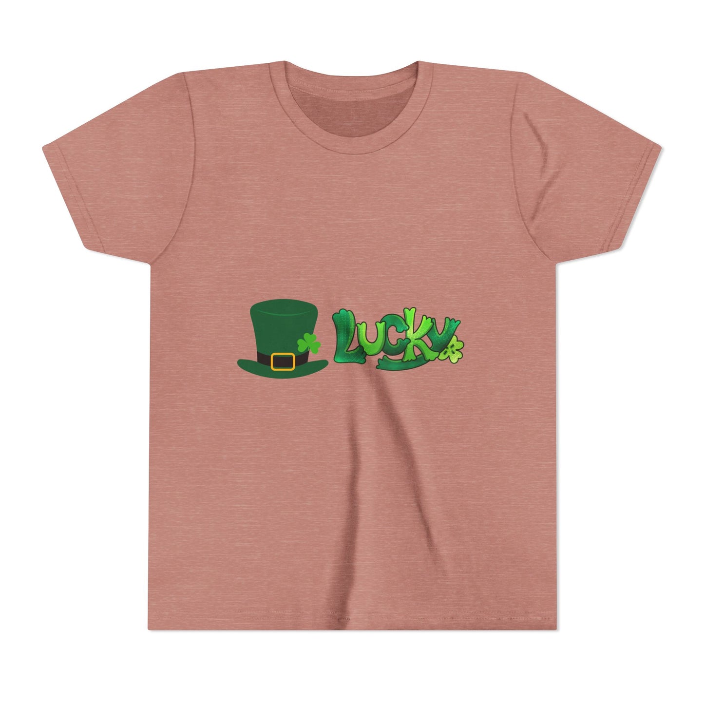 Lucky St. Patricks Day Shamrock Tee | Youth T-Shirt