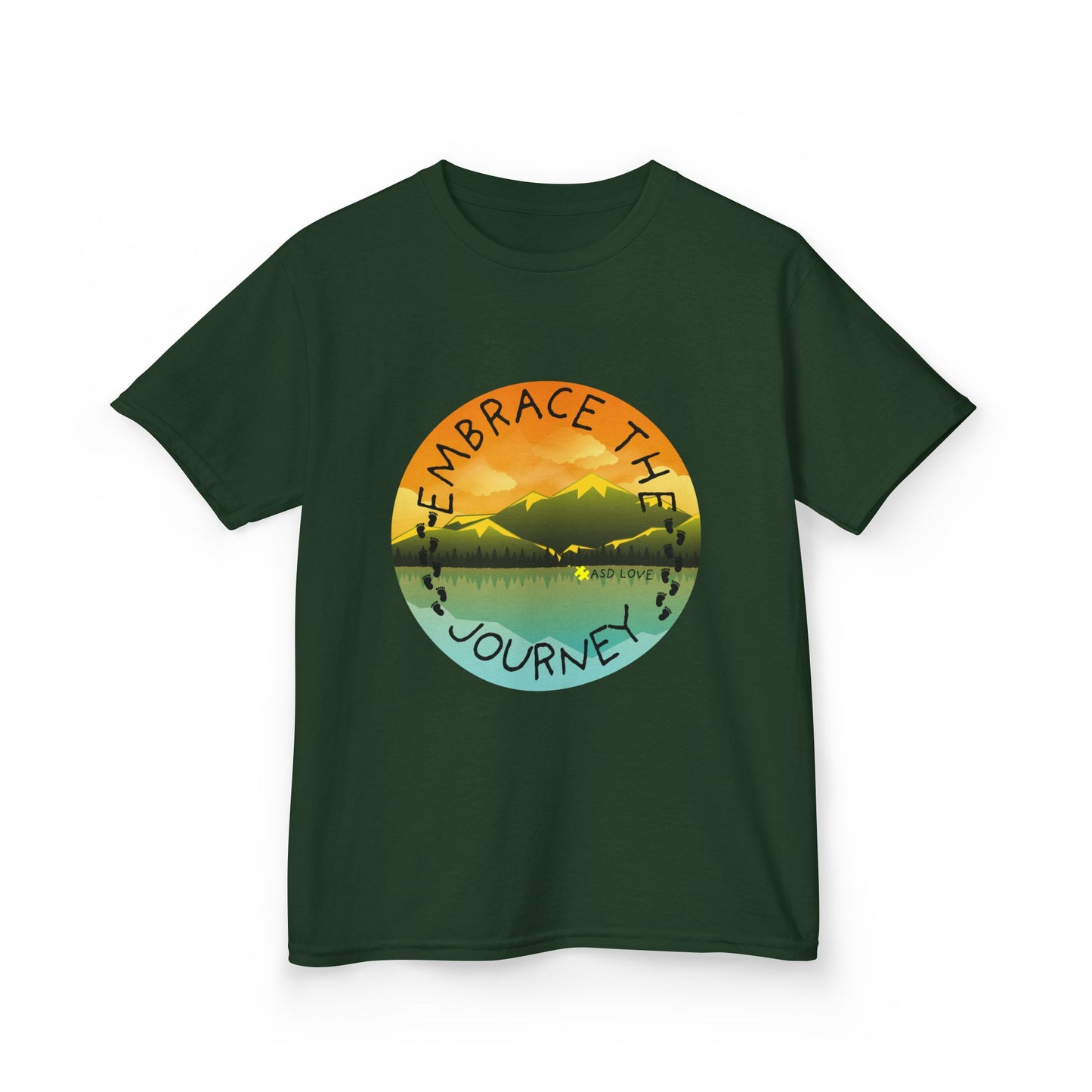 Embrace the Journey - Autism Awareness Kids Tee
