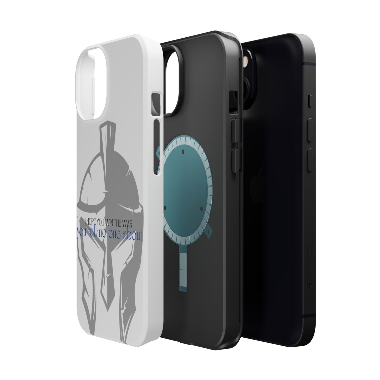 Spartan Strength: Win the War You Tell No One About - Mental Health Awareness Phone Case