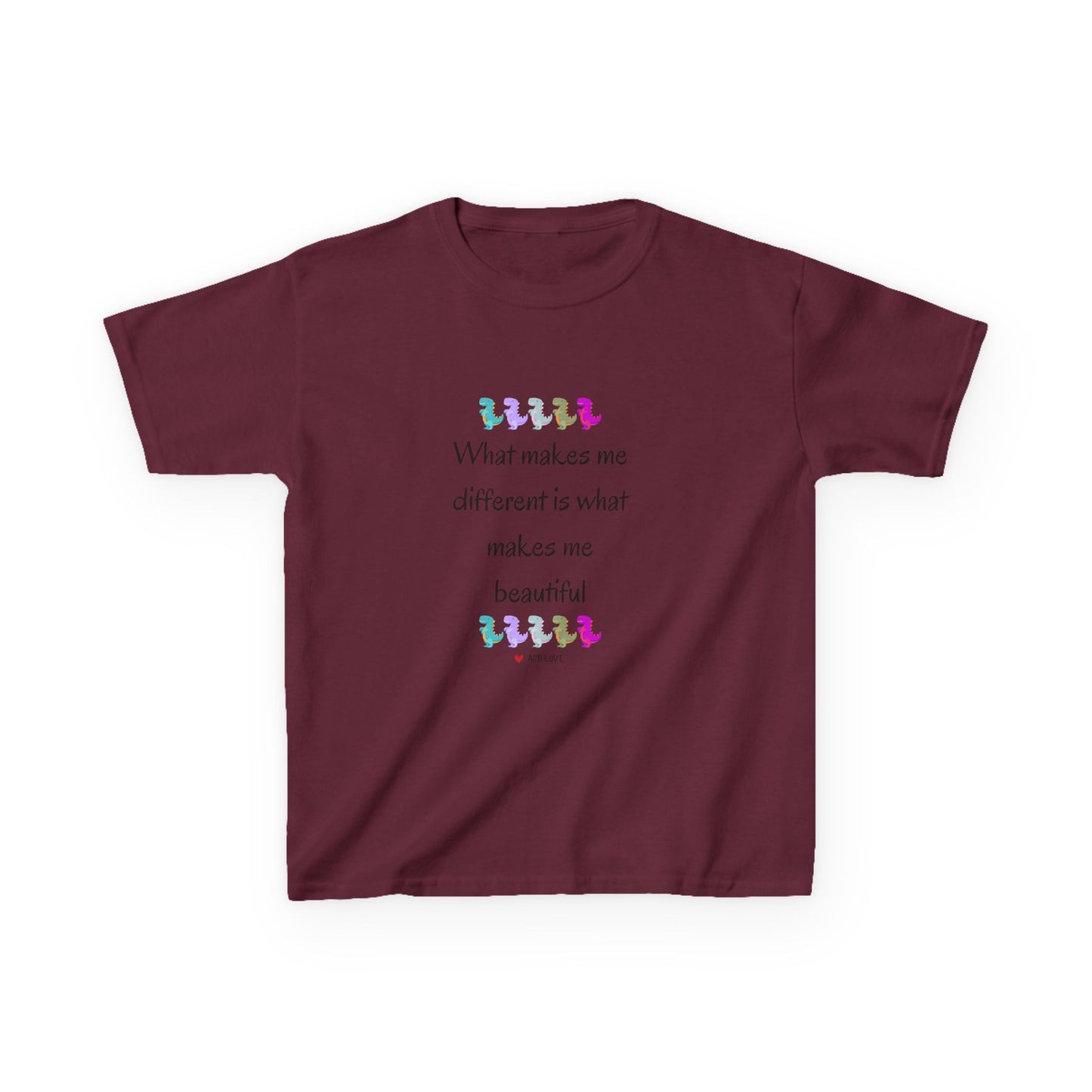 Different is Beautiful - Autism Awareness Kids Tee