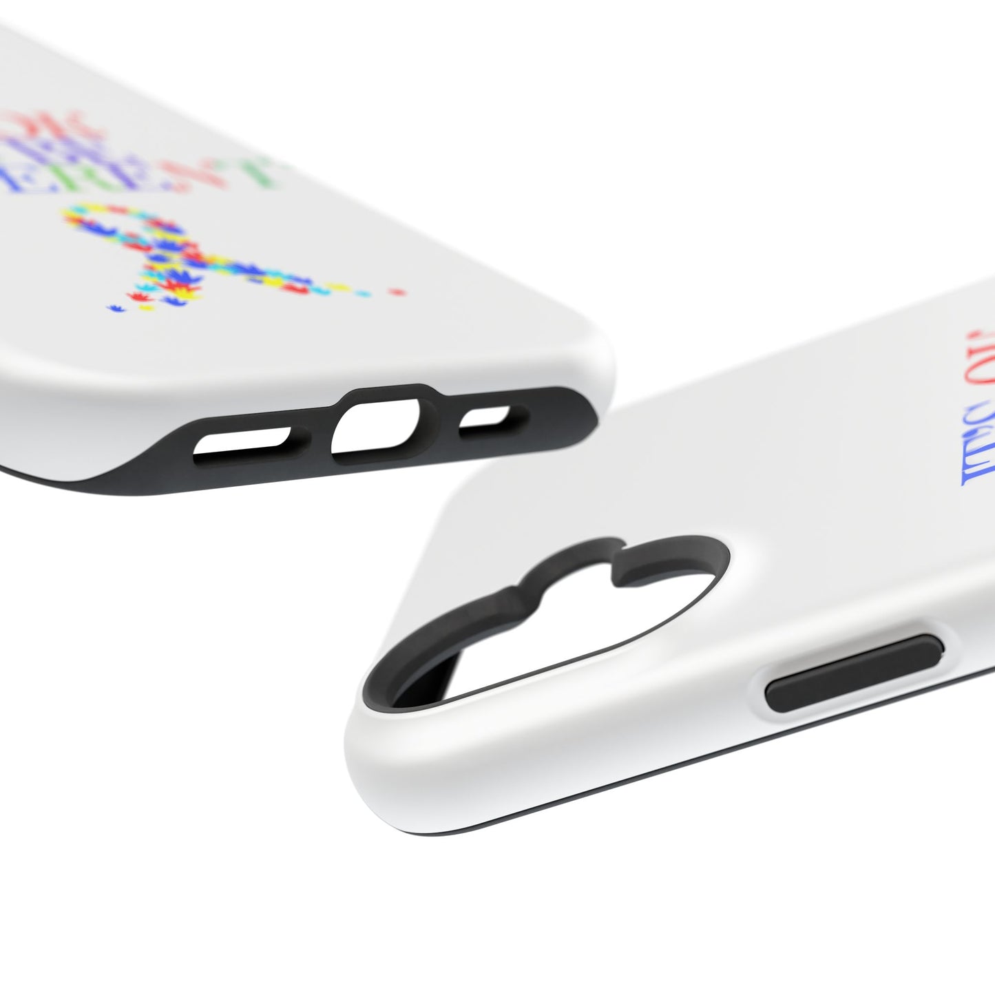 Autism Support Ribbon: It's Okay to Be Different - ASD Awareness Phone Case