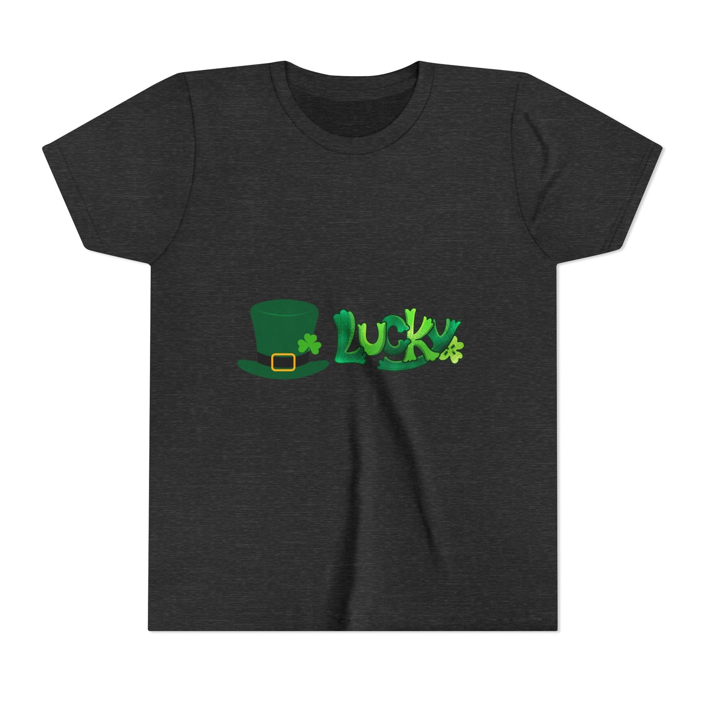 Lucky St. Patricks Day Shamrock Tee | Youth T-Shirt