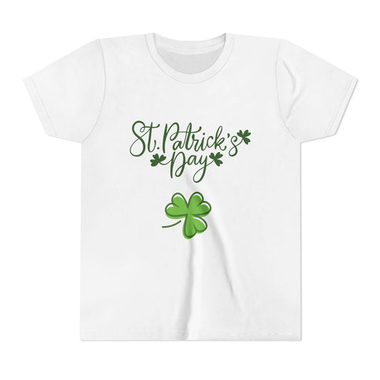St. Patrick's Day Shamrock Youth Tee | Kids Irish Holiday Shirt