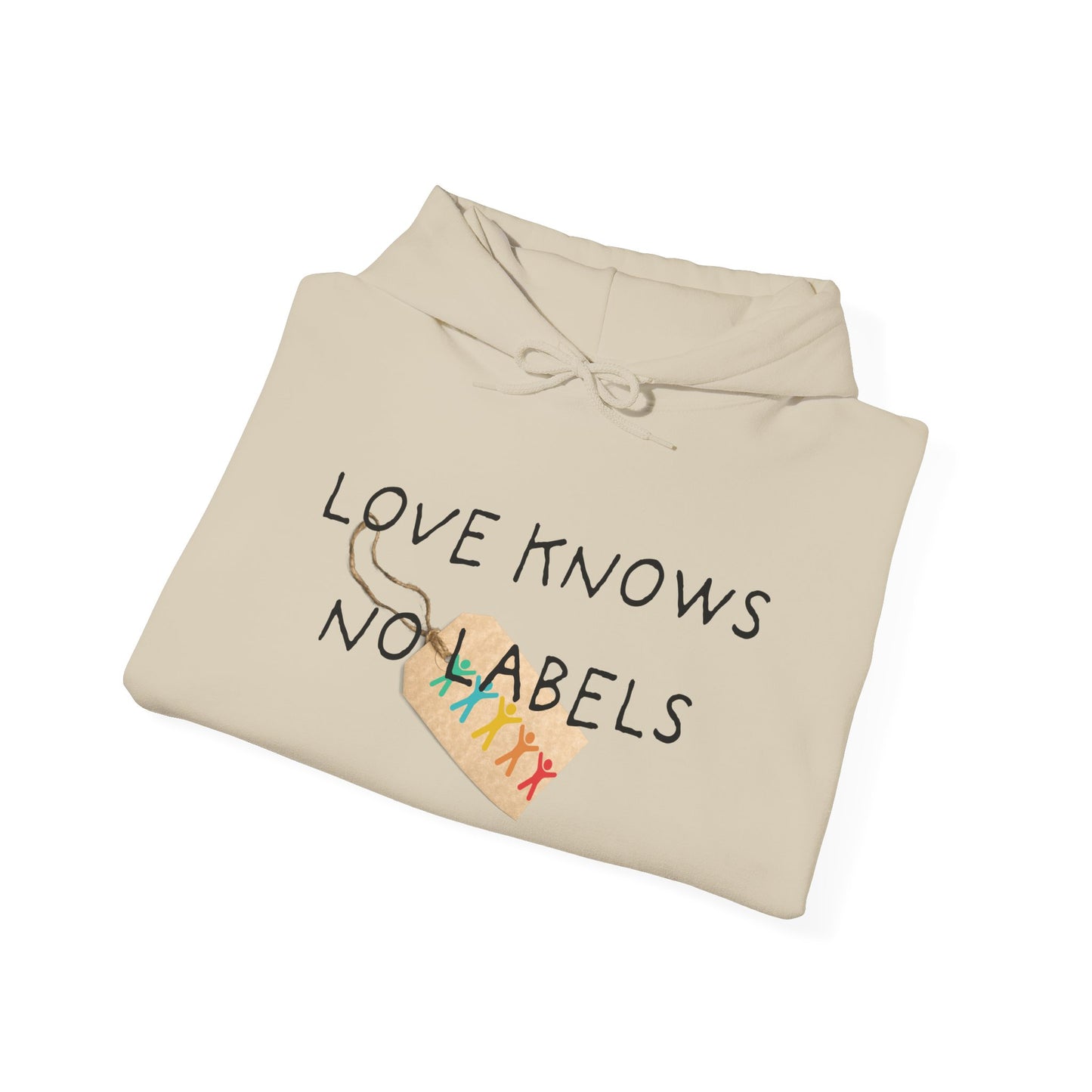Love knows no labels | Hoodie | Autism Awareness | Diversity and Inclusivity
