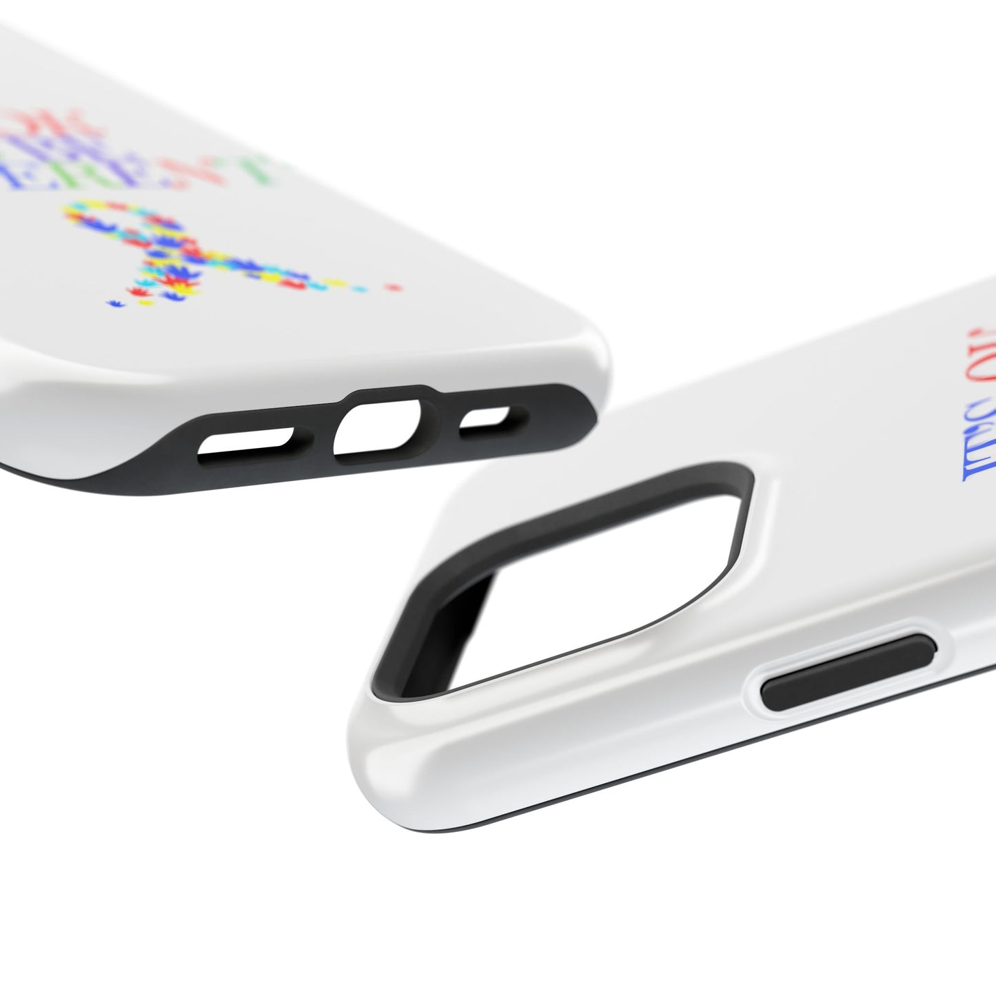 Autism Support Ribbon: It's Okay to Be Different - ASD Awareness Phone Case