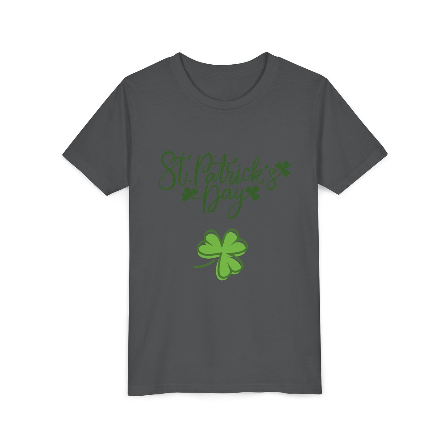 St. Patrick's Day Shamrock Youth Tee | Kids Irish Holiday Shirt