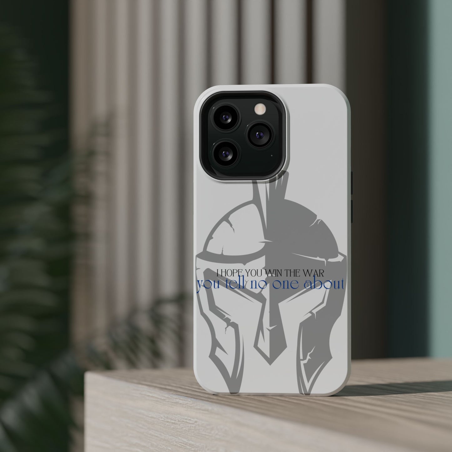 Spartan Strength: Win the War You Tell No One About - Mental Health Awareness Phone Case
