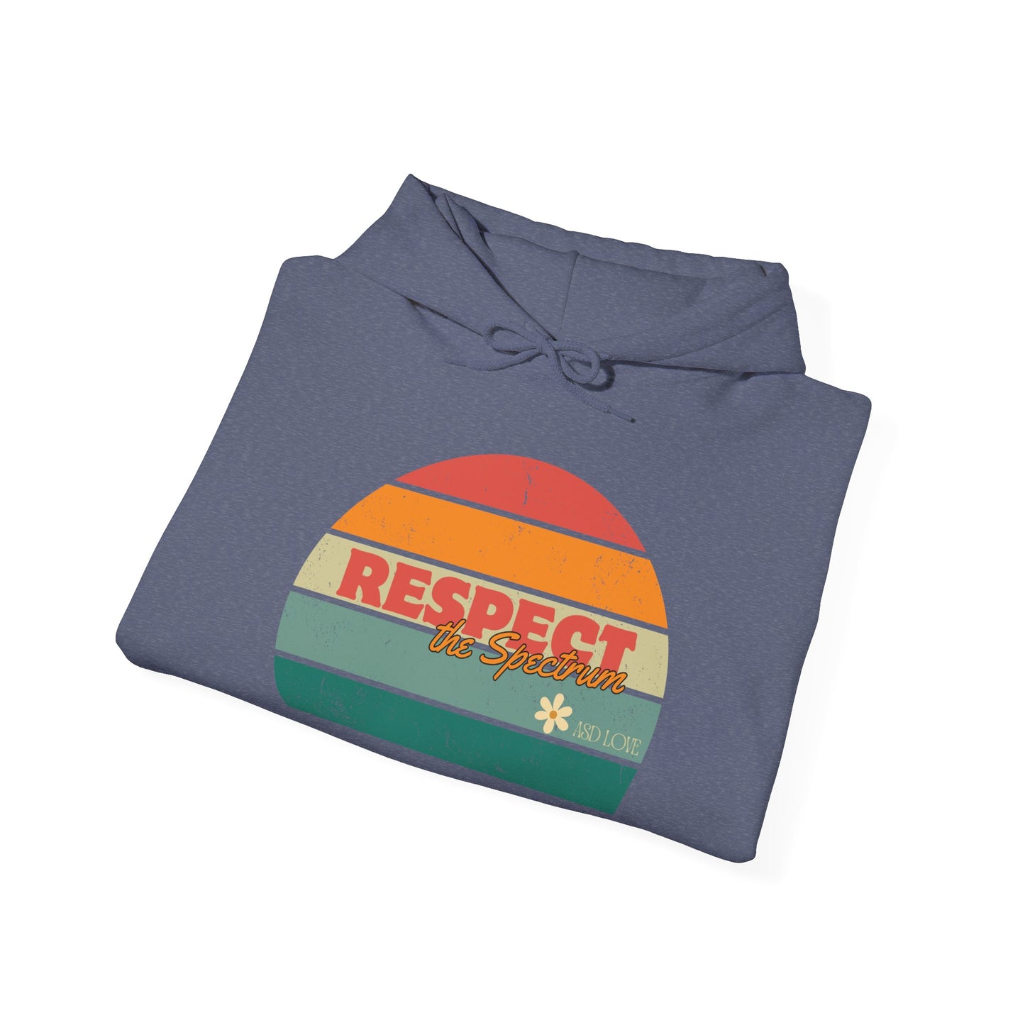 Respect the Spectrum | Hooded Sweatshirt | Autism Awareness | Diversity and Inclusivity