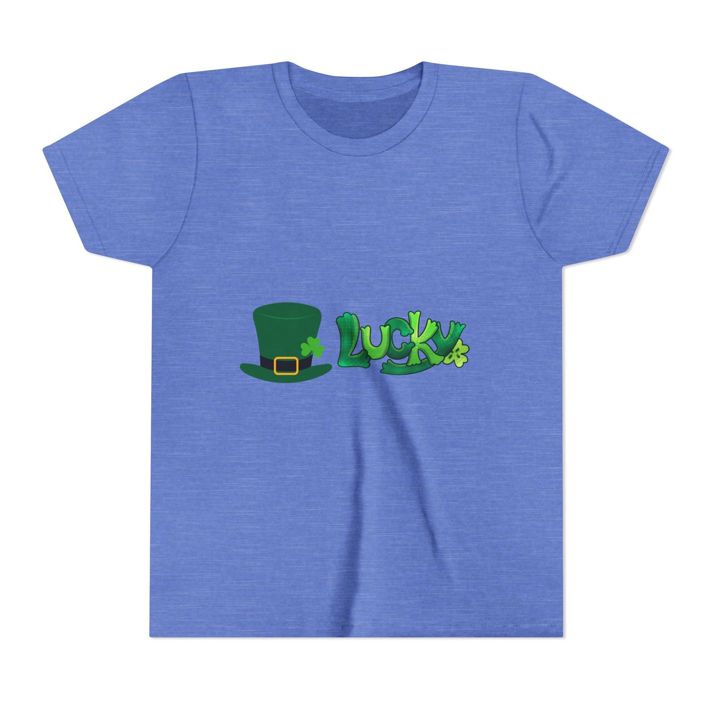 Lucky St. Patricks Day Shamrock Tee | Youth T-Shirt