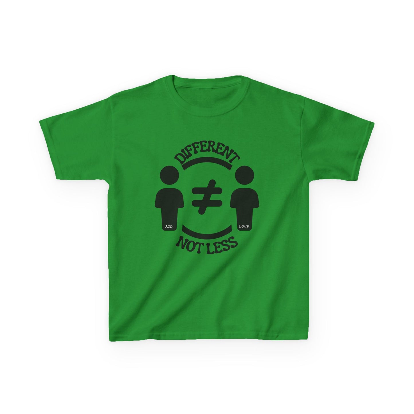 Different Not Less - Equality Autism Awareness kids Tee