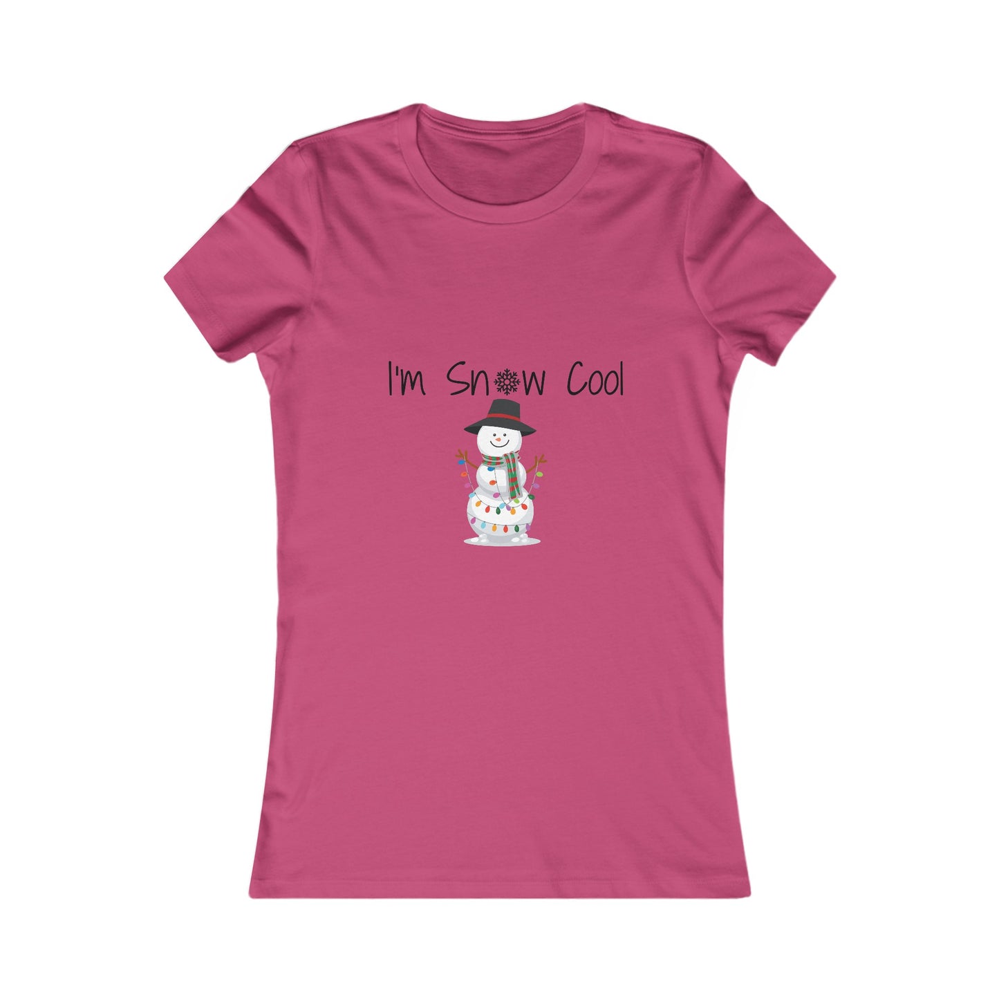 I'm Snow Cool Winter Shirt - Fun Snowman Holiday Tee