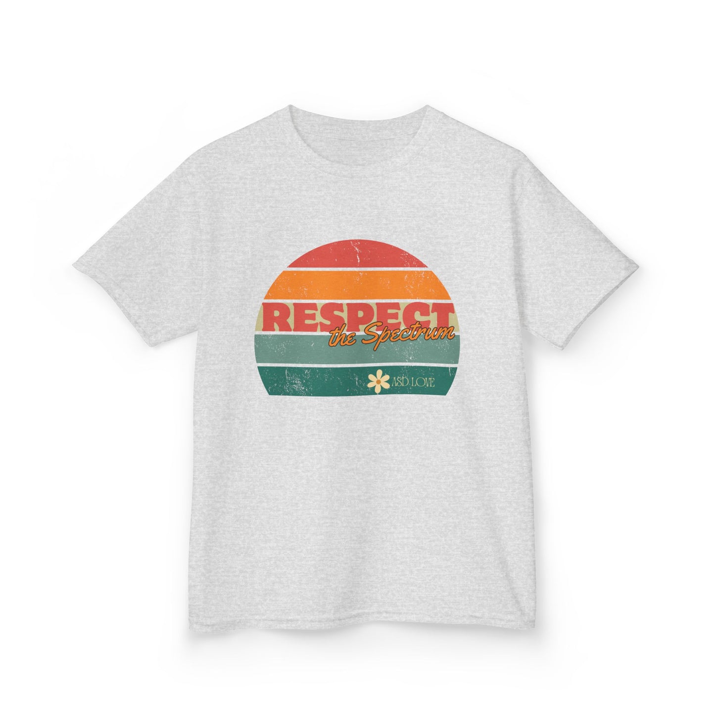 Respect the Spectrum - Rainbow Autism Awarness Kids Tee