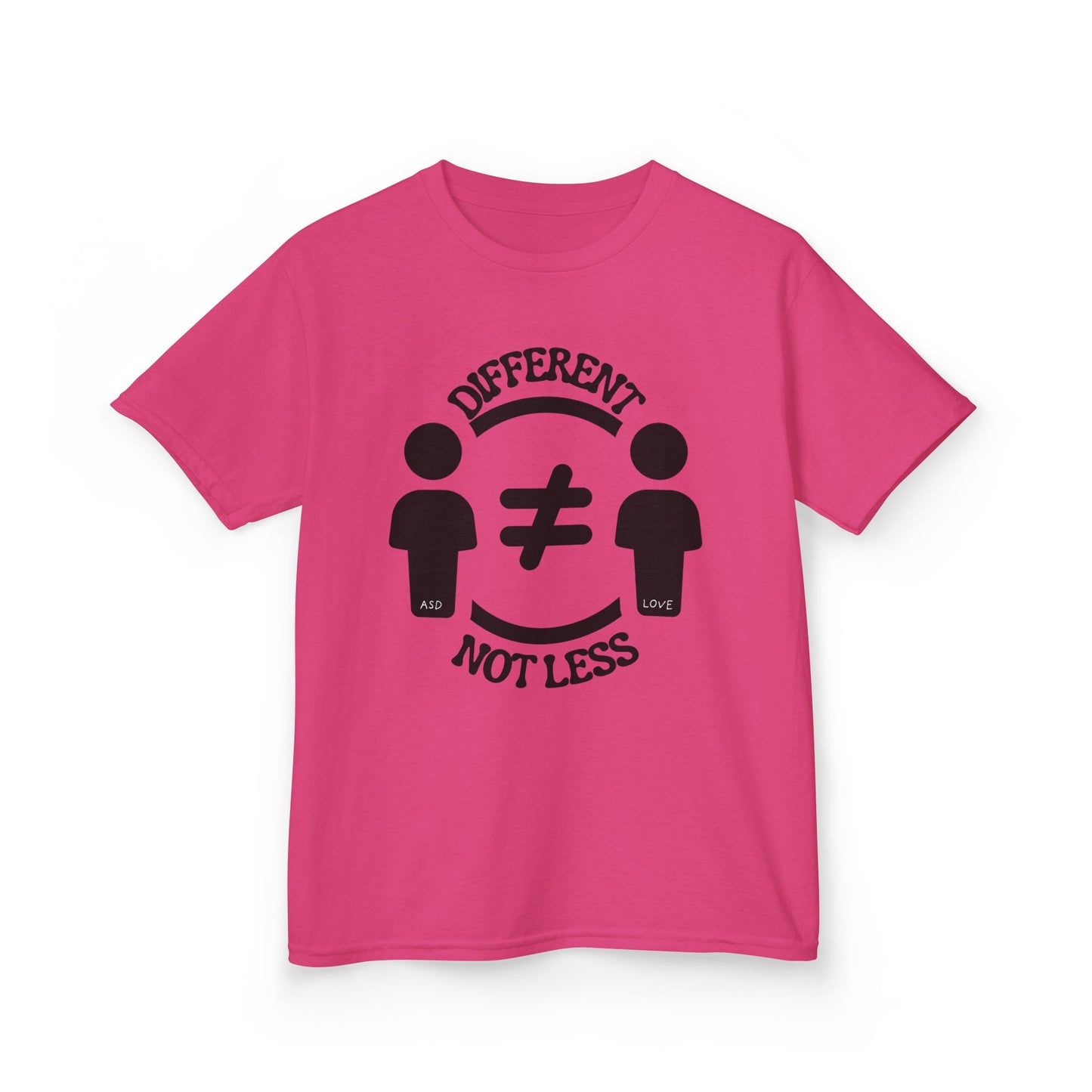 Different Not Less - Equality Autism Awareness kids Tee