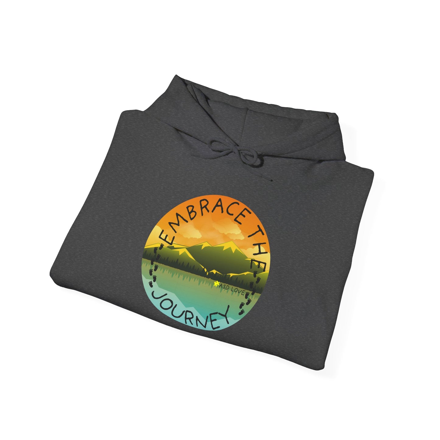 Embrace the Journey | Hoodie | Autism Awareness | Diversity and Inclusivity