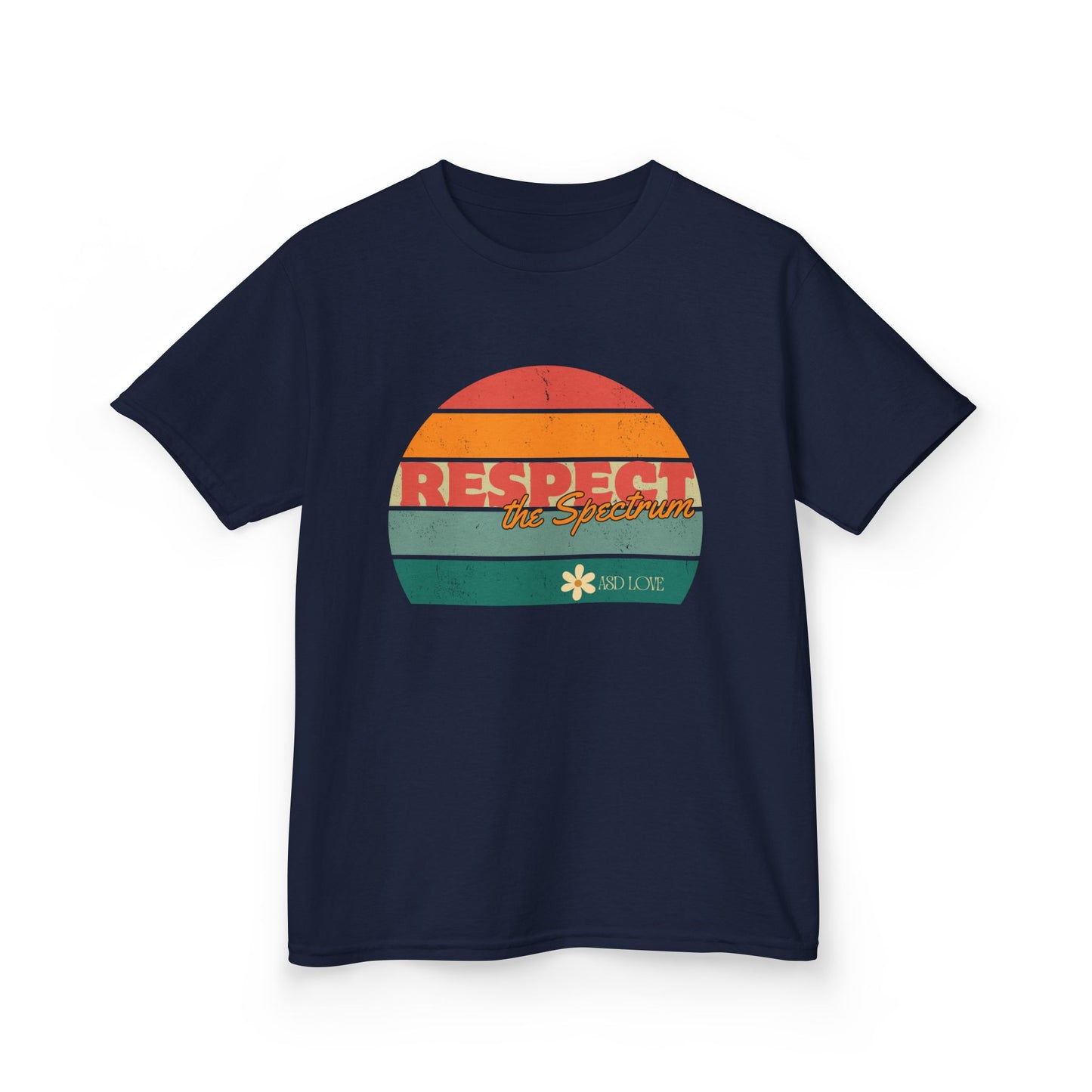 Respect the Spectrum - Rainbow Autism Awarness Kids Tee