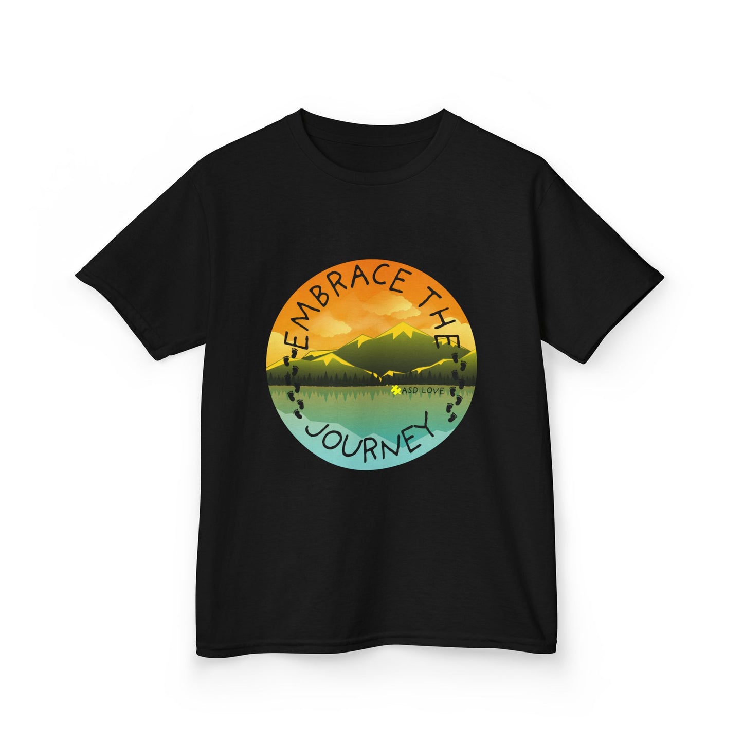 Embrace the Journey - Autism Awareness Kids Tee