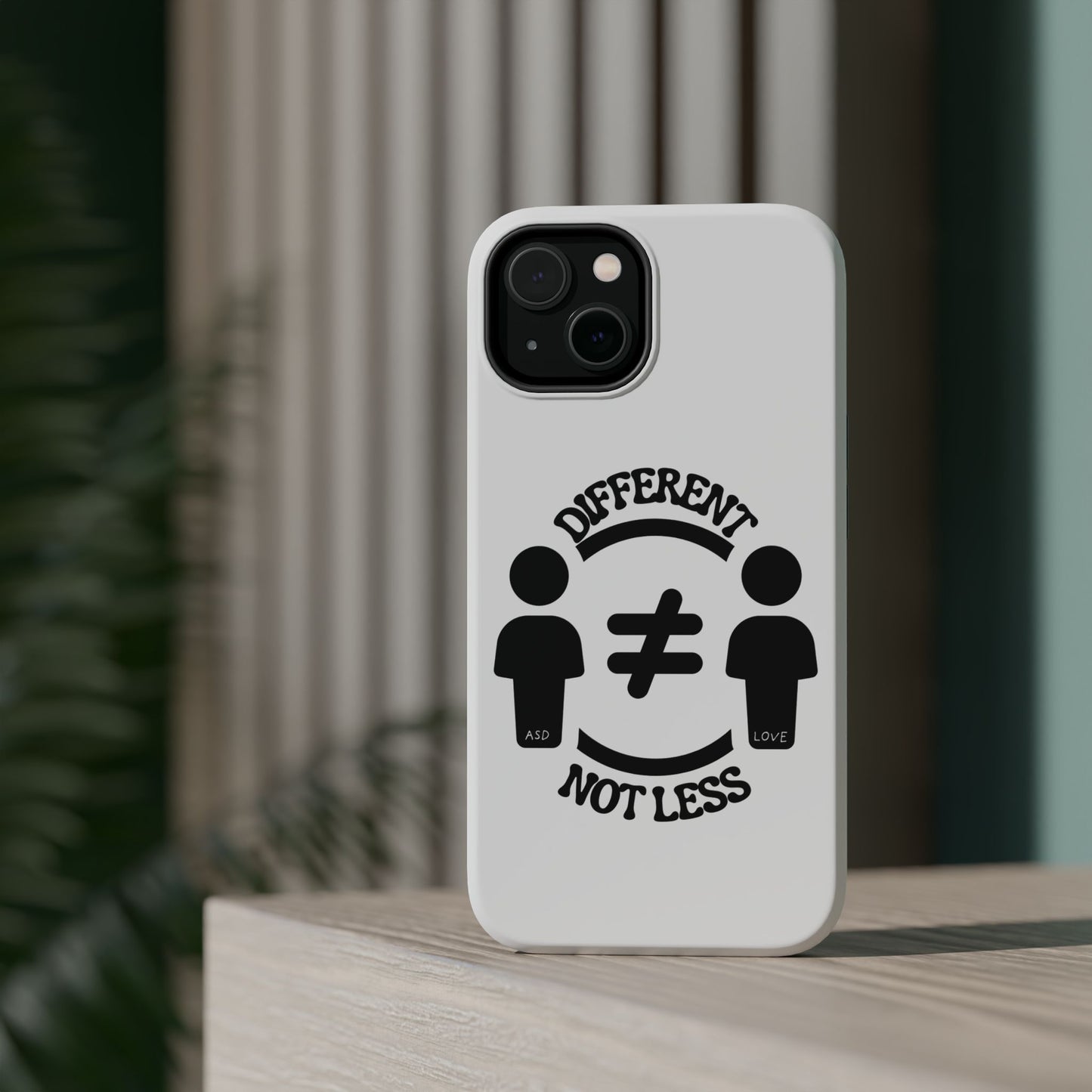 Silhouette Harmony: Different, Not Less - ASD Awareness Phone Case