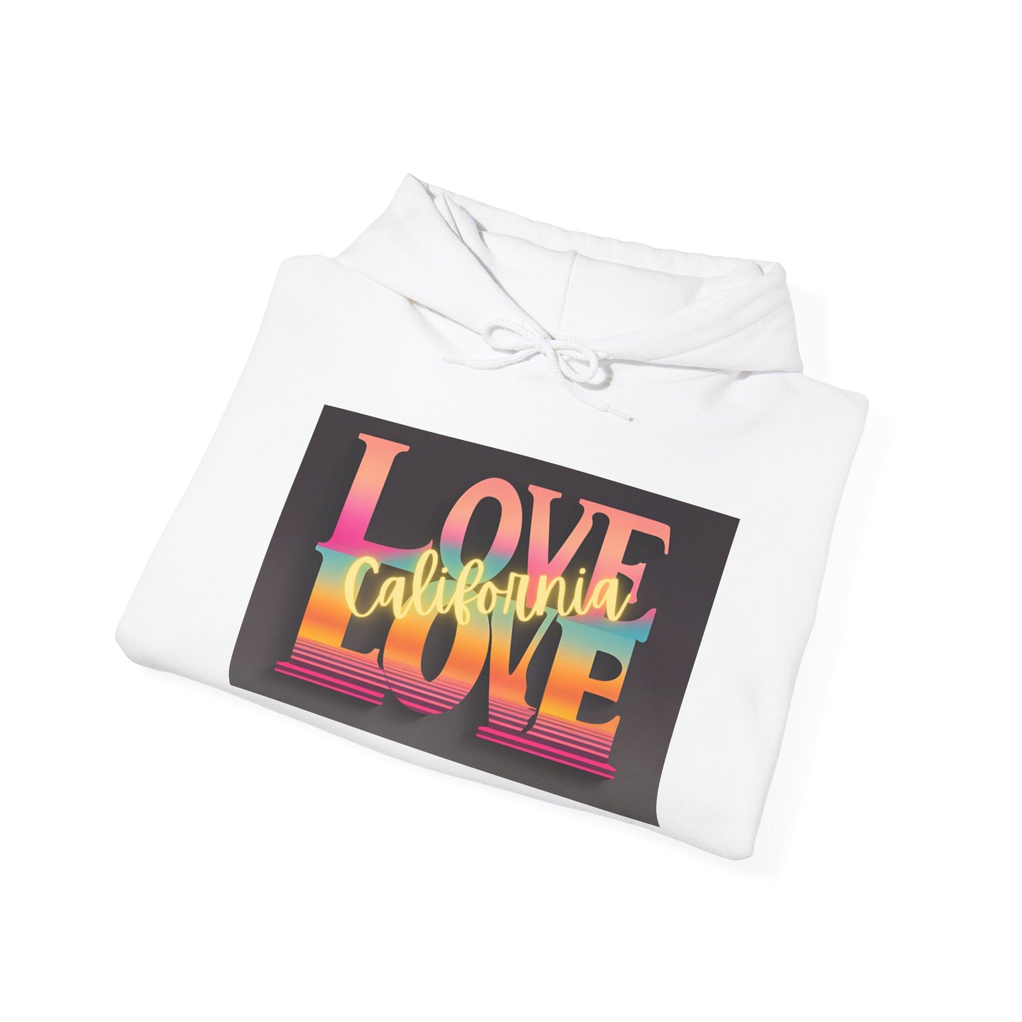 Love, LOVE, California Hoodie (NY) - Cali Love