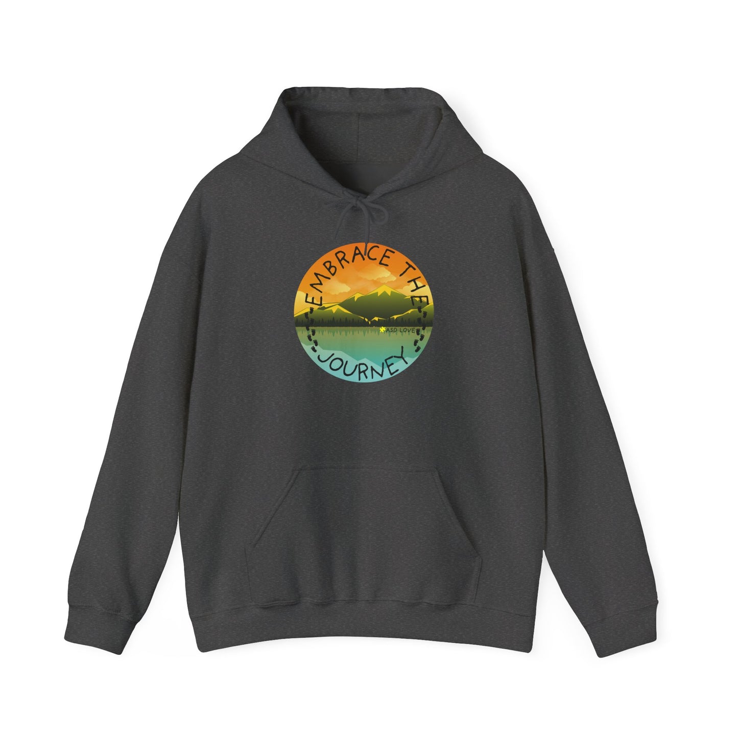 Embrace the Journey | Hoodie | Autism Awareness | Diversity and Inclusivity