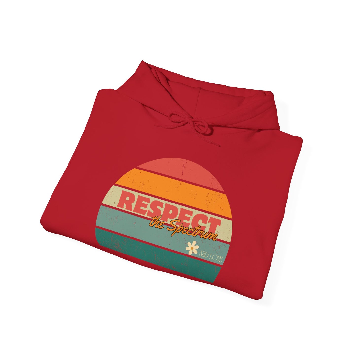Respect the Spectrum | Hooded Sweatshirt | Autism Awareness | Diversity and Inclusivity