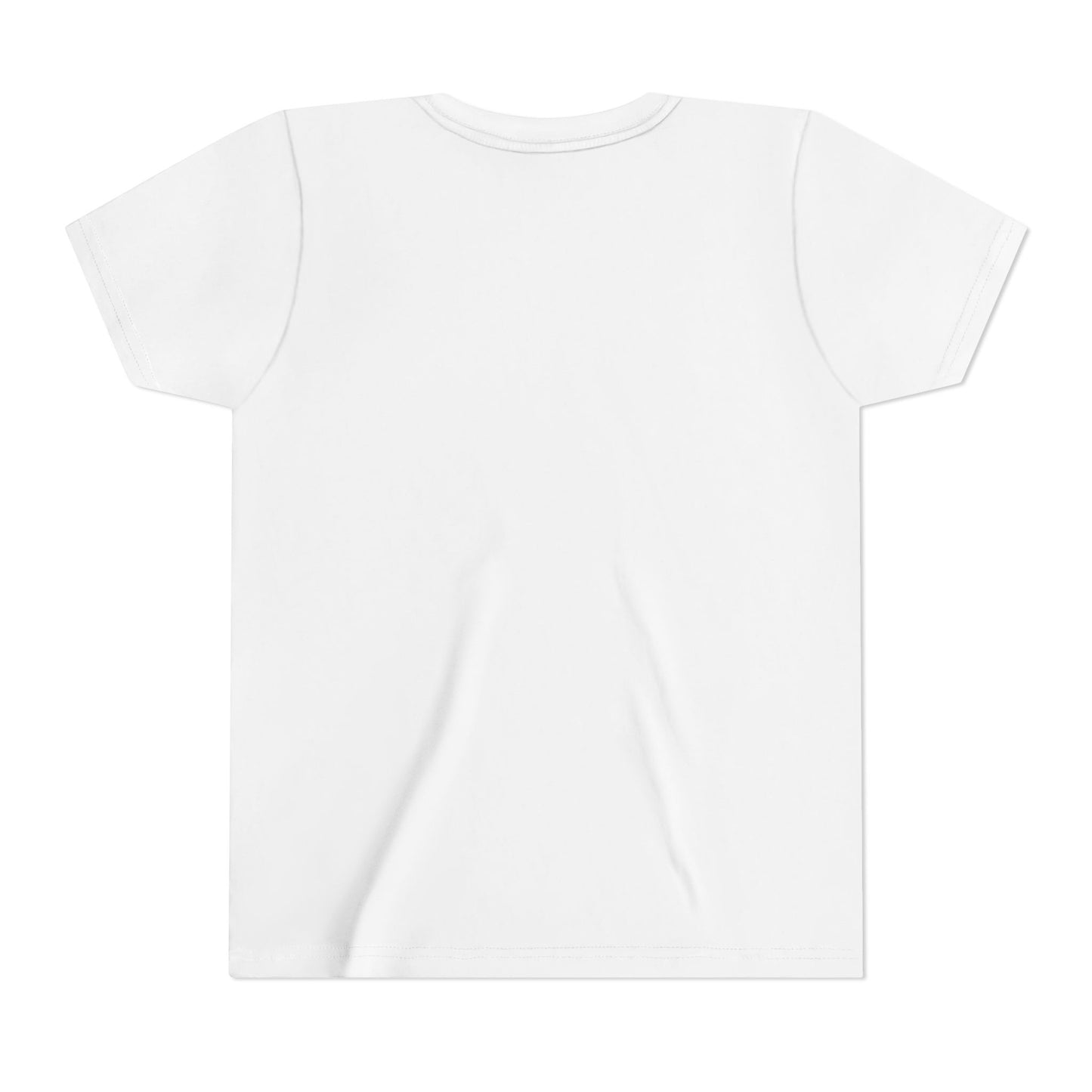 Kawaii Smiling Shamrock Youth Tee | Cute Clover St. Patrick's Day Shirt