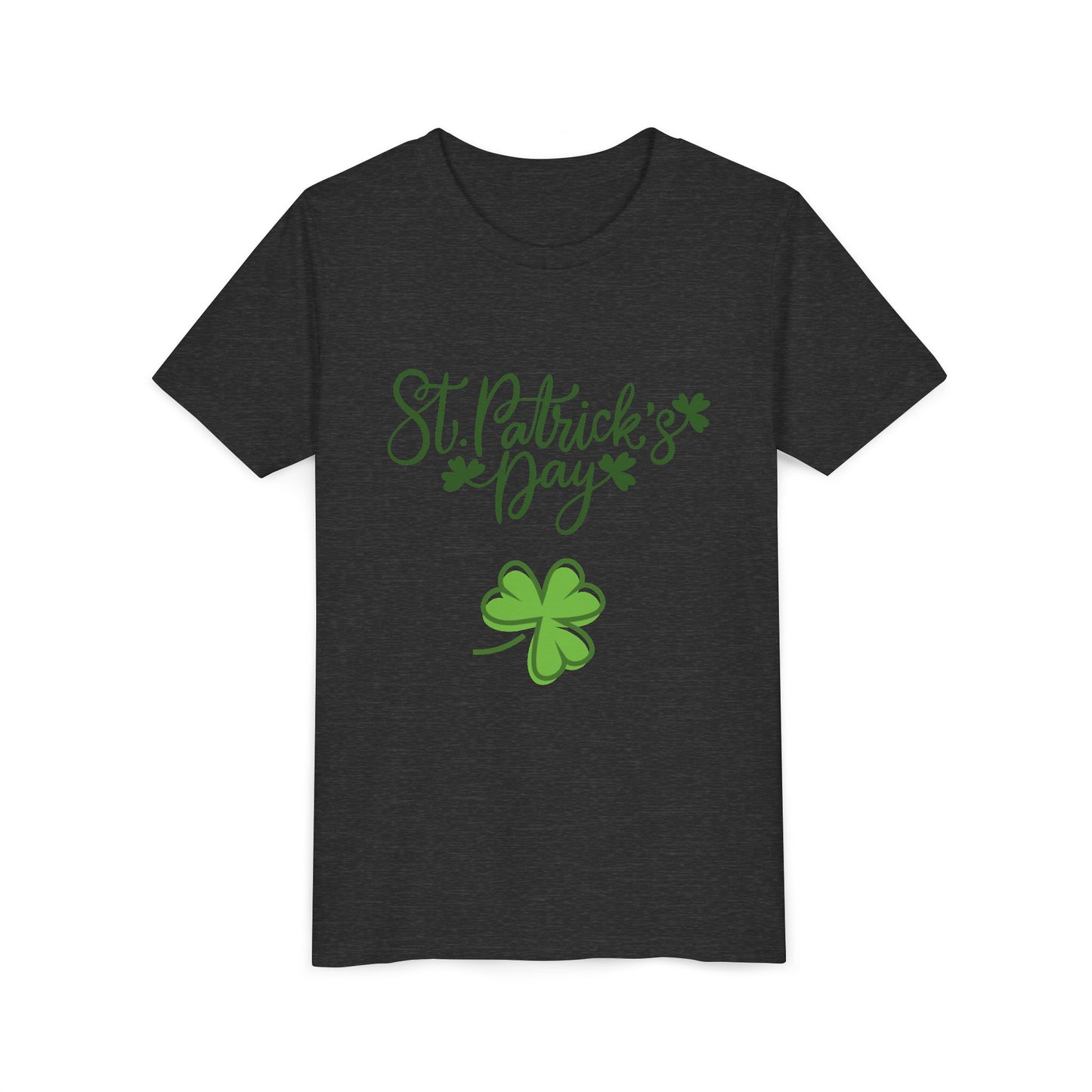 St. Patrick's Day Shamrock Youth Tee | Kids Irish Holiday Shirt