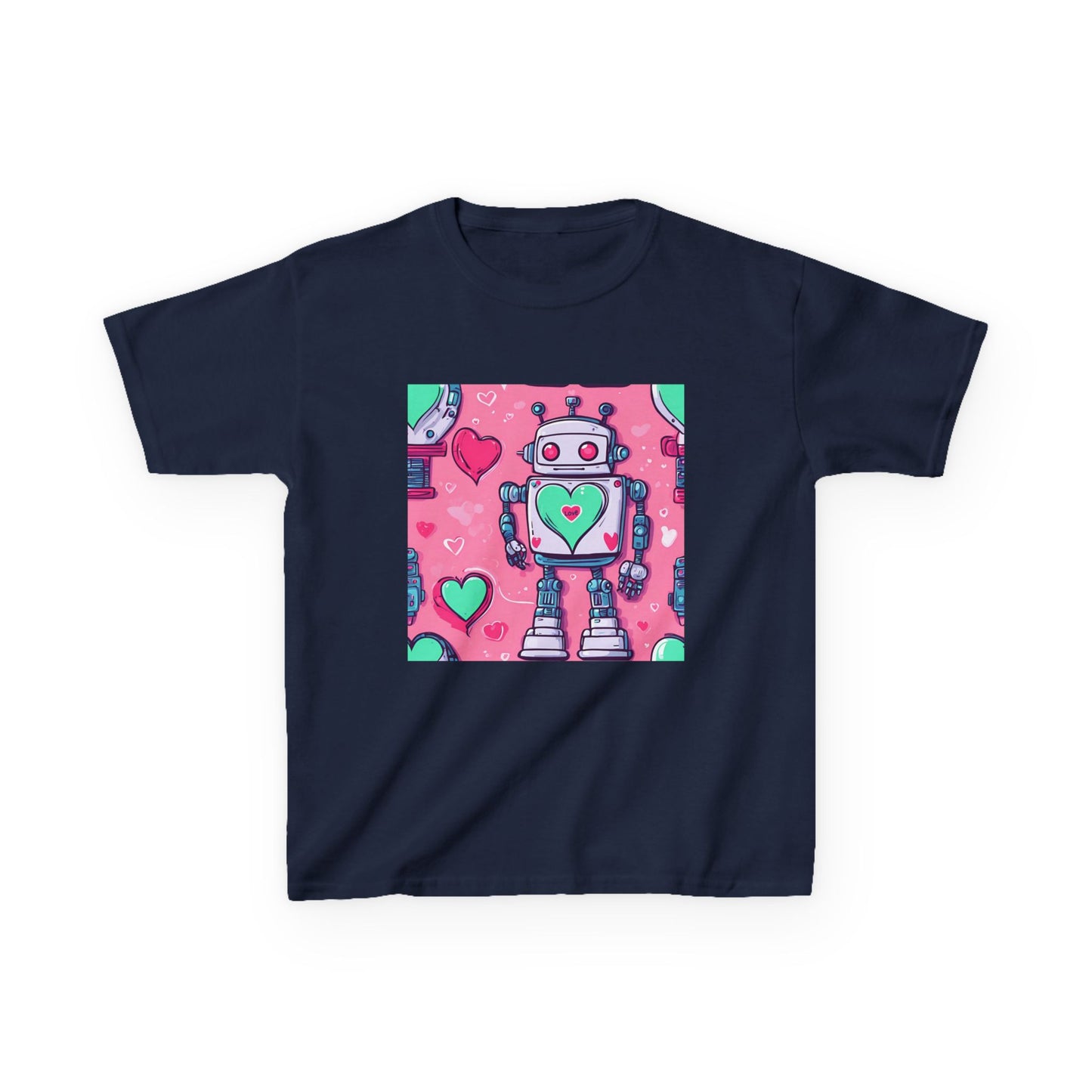 Robot Love - Robot Valentine's Kids' Tee