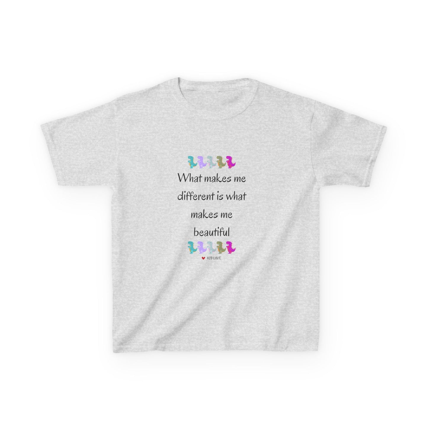 Different is Beautiful - Autism Awareness Kids Tee