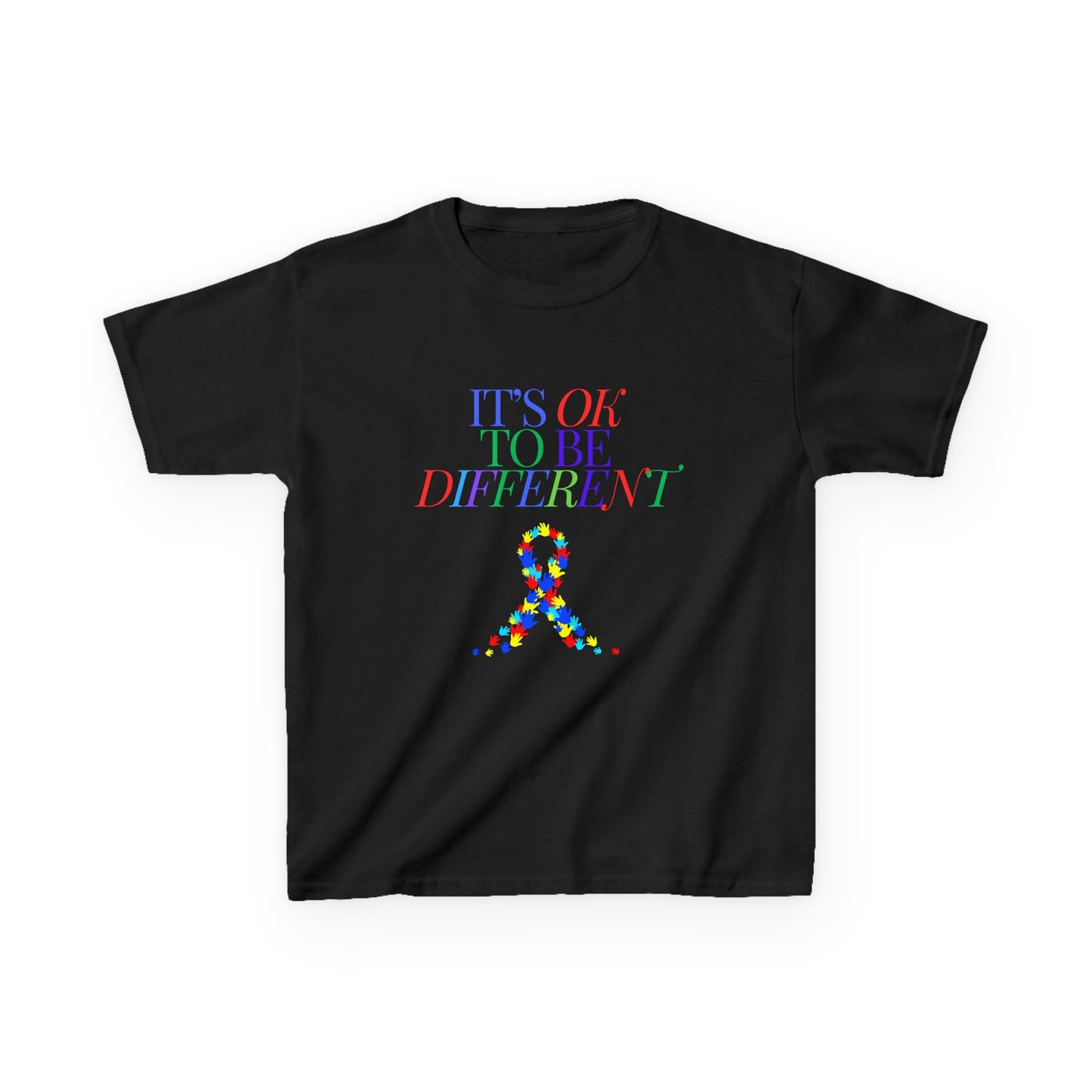 It's Okay to Be Different - ASD Awareness Kids Shirt