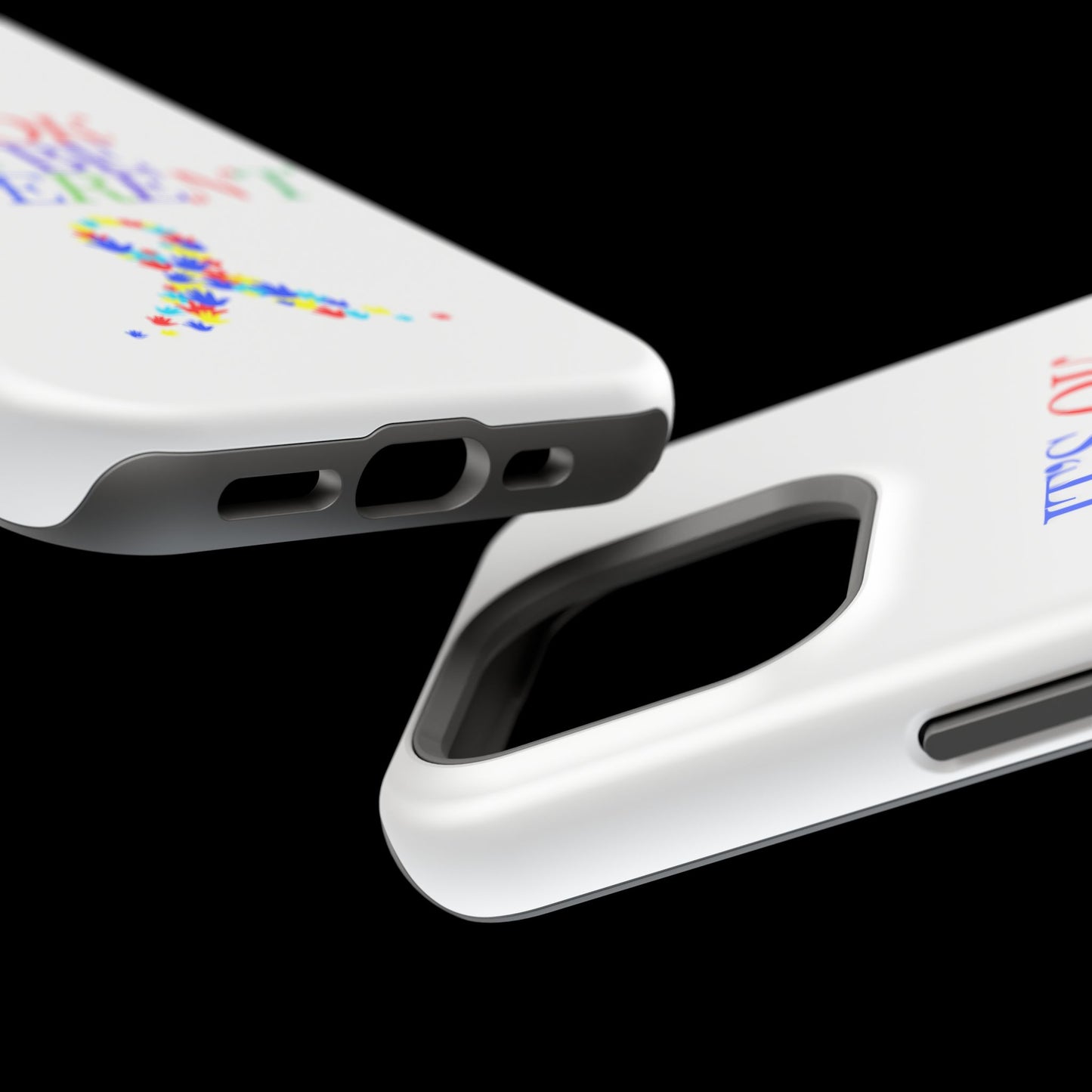 Autism Support Ribbon: It's Okay to Be Different - ASD Awareness Phone Case