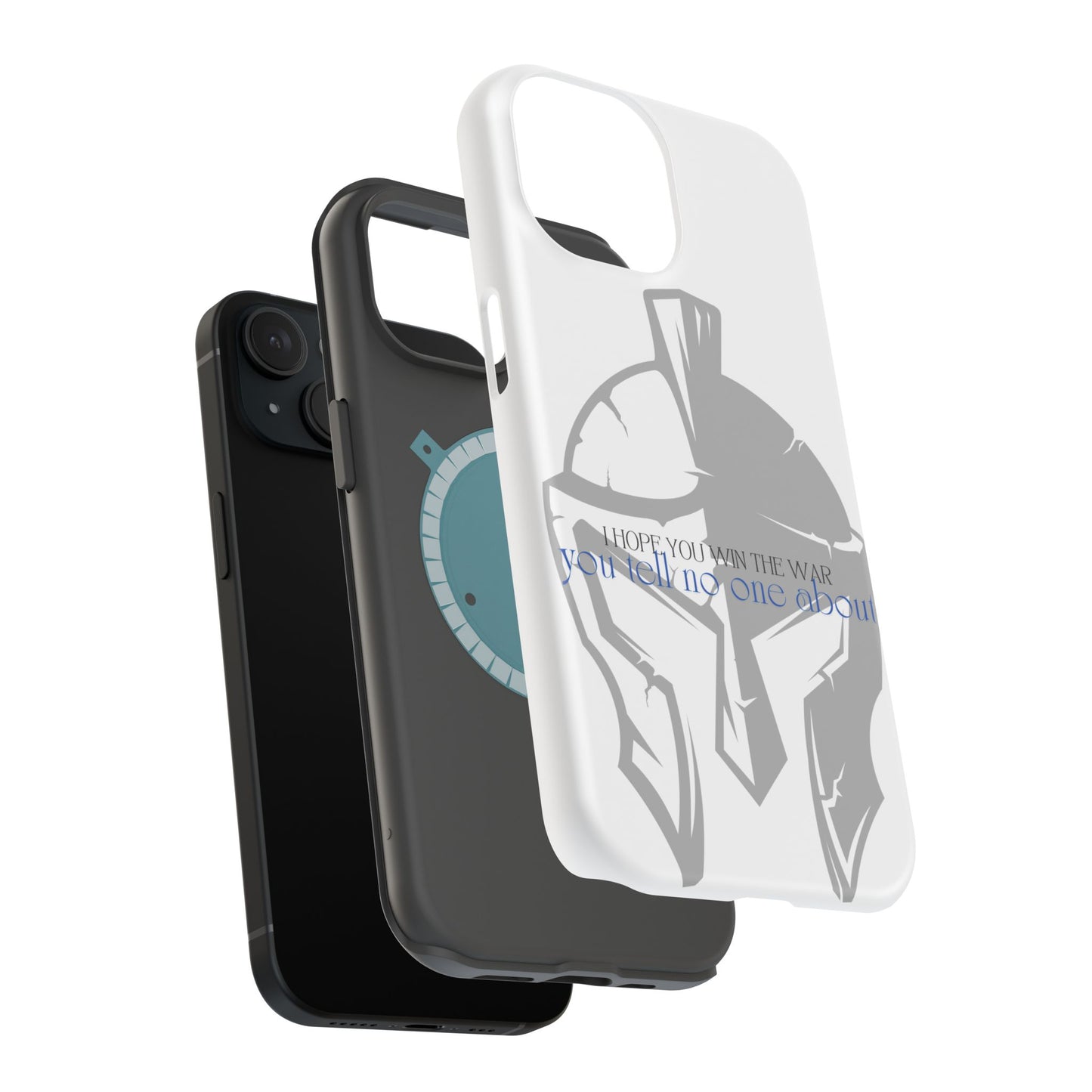 Spartan Strength: Win the War You Tell No One About - Mental Health Awareness Phone Case
