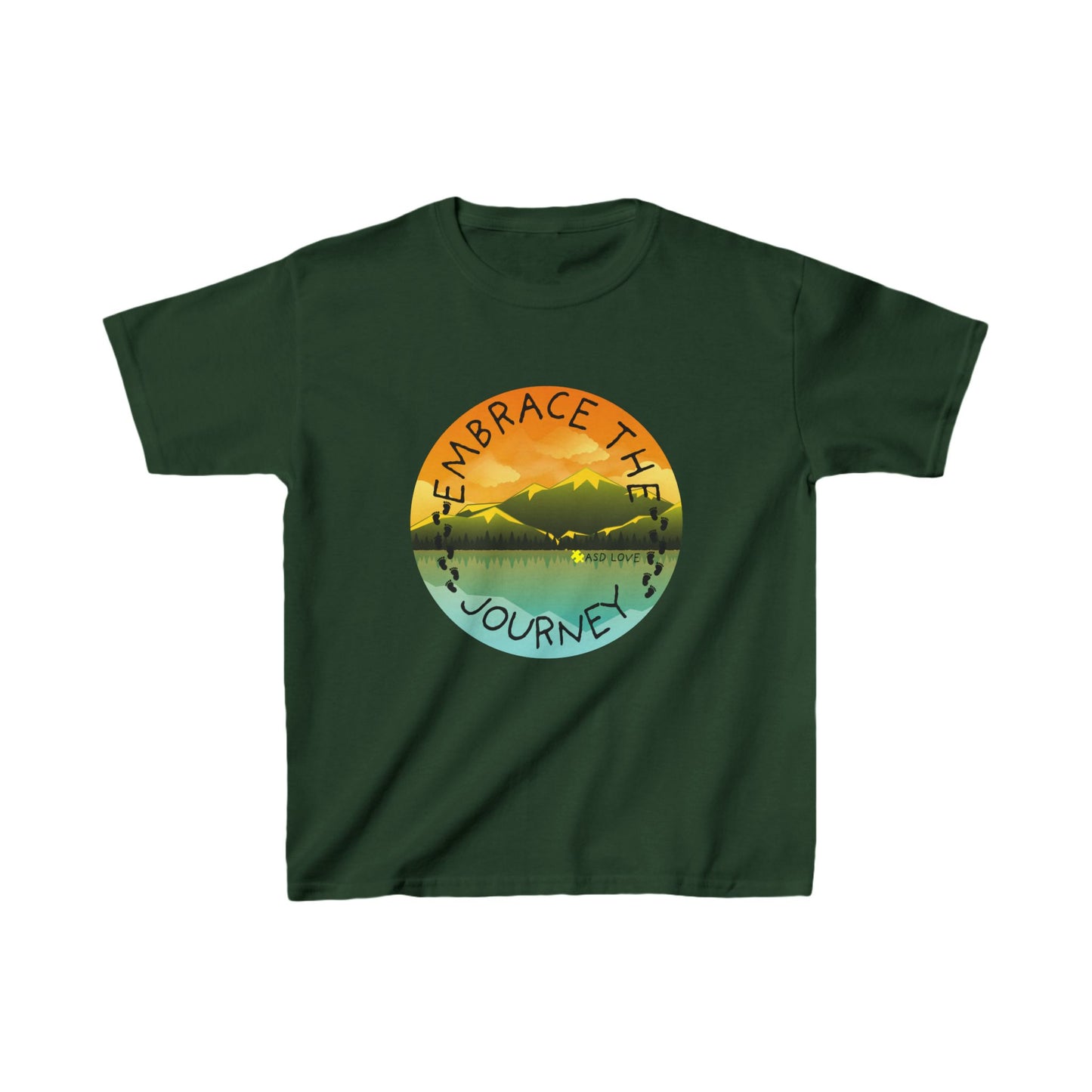 Embrace the Journey - Autism Awareness Kids Tee