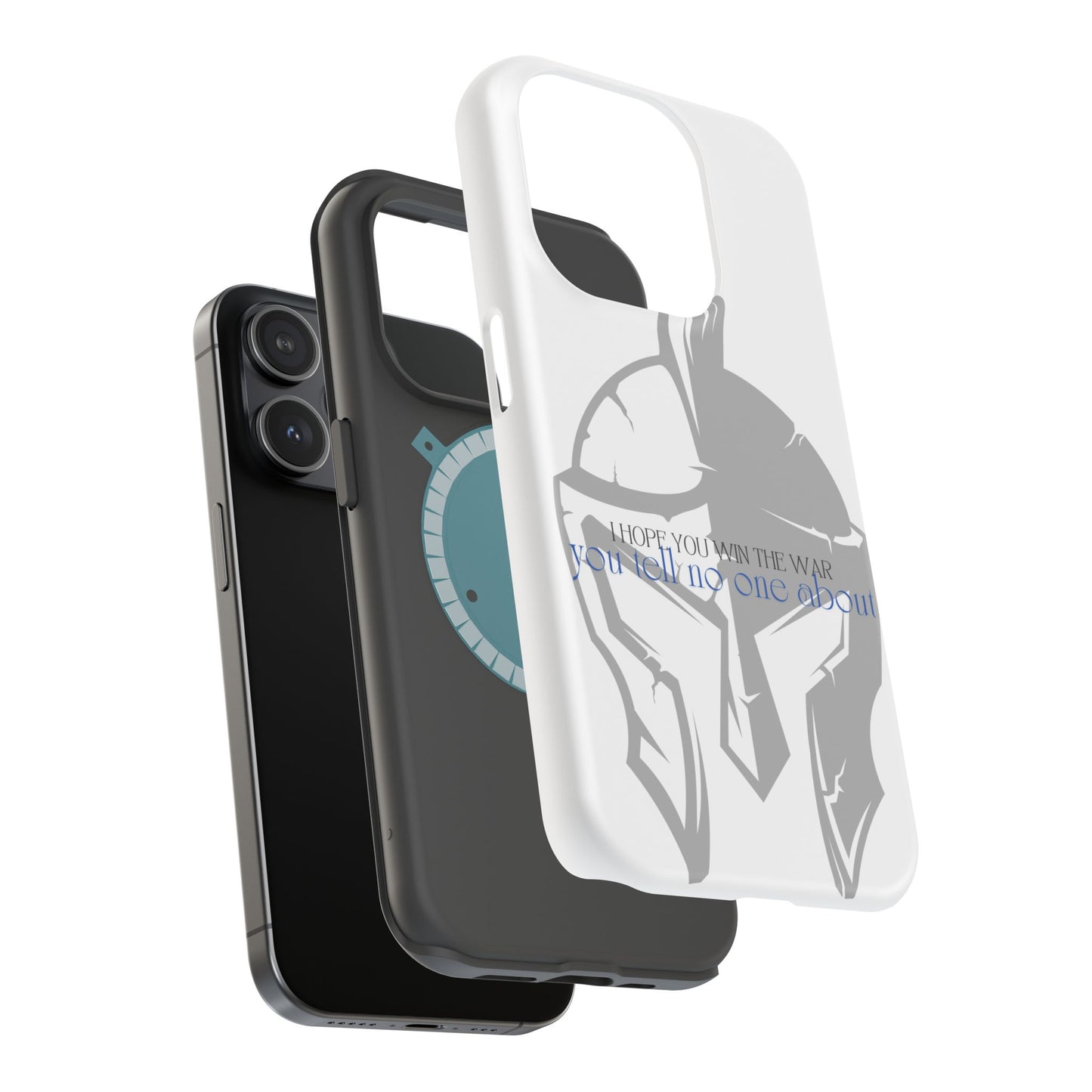 Spartan Strength: Win the War You Tell No One About - Mental Health Awareness Phone Case