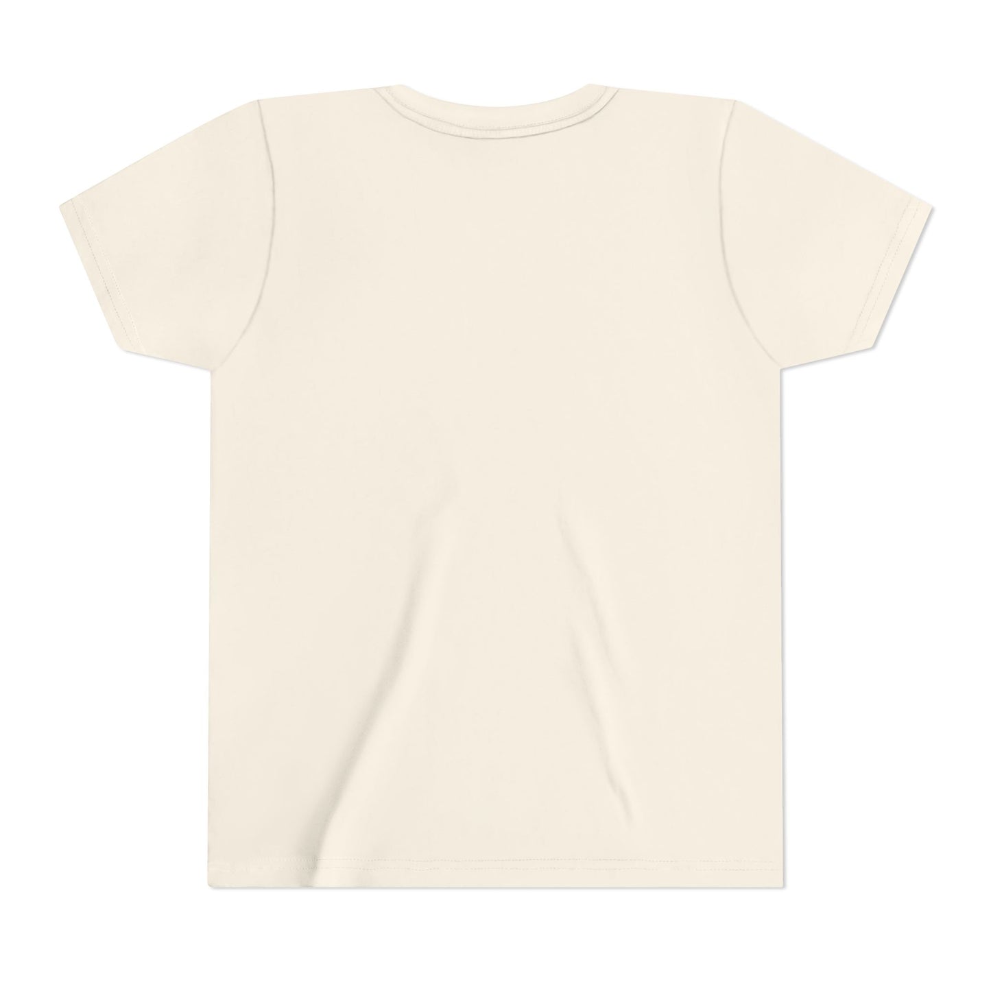 Kawaii Smiling Shamrock Youth Tee | Cute Clover St. Patrick's Day Shirt