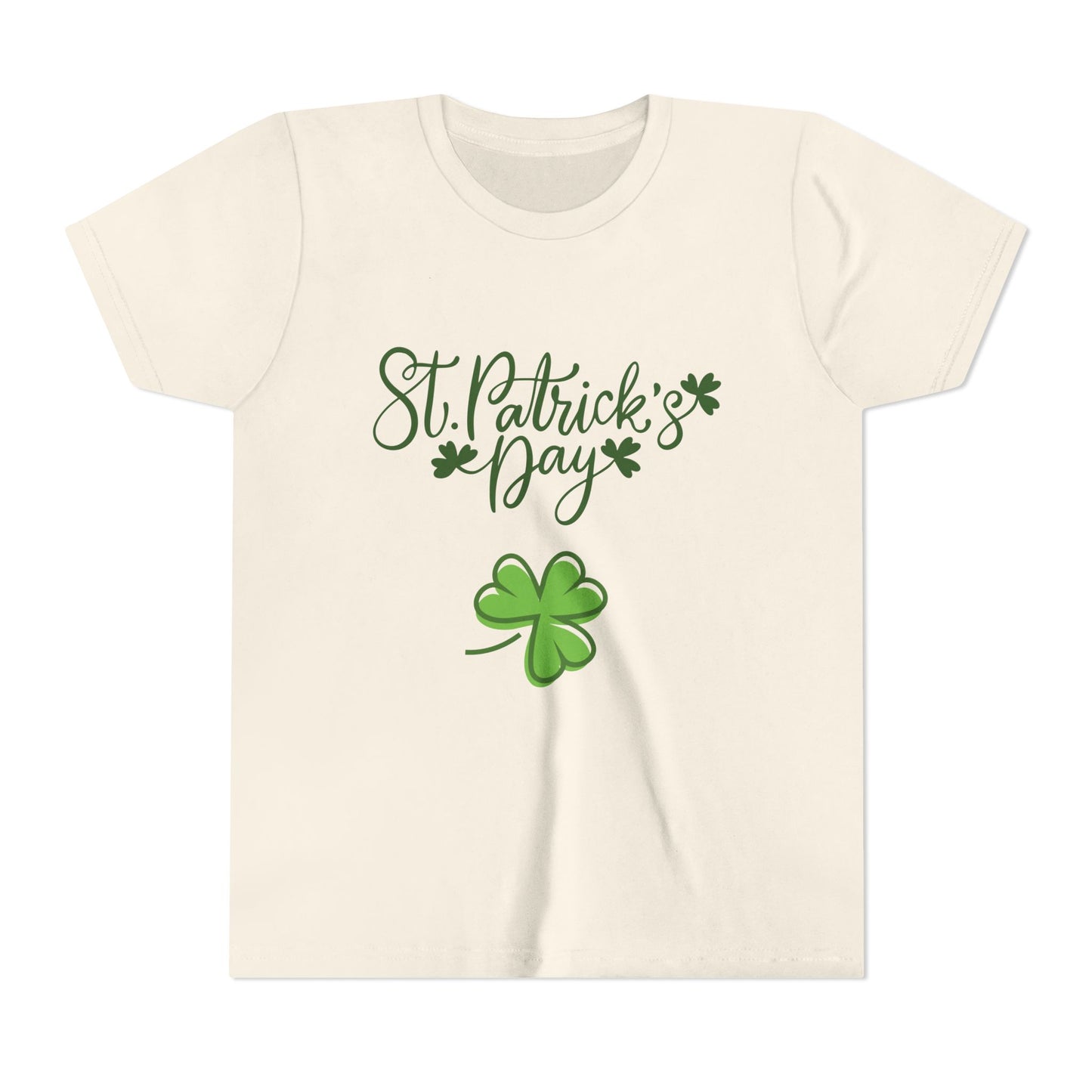 St. Patrick's Day Shamrock Youth Tee | Kids Irish Holiday Shirt