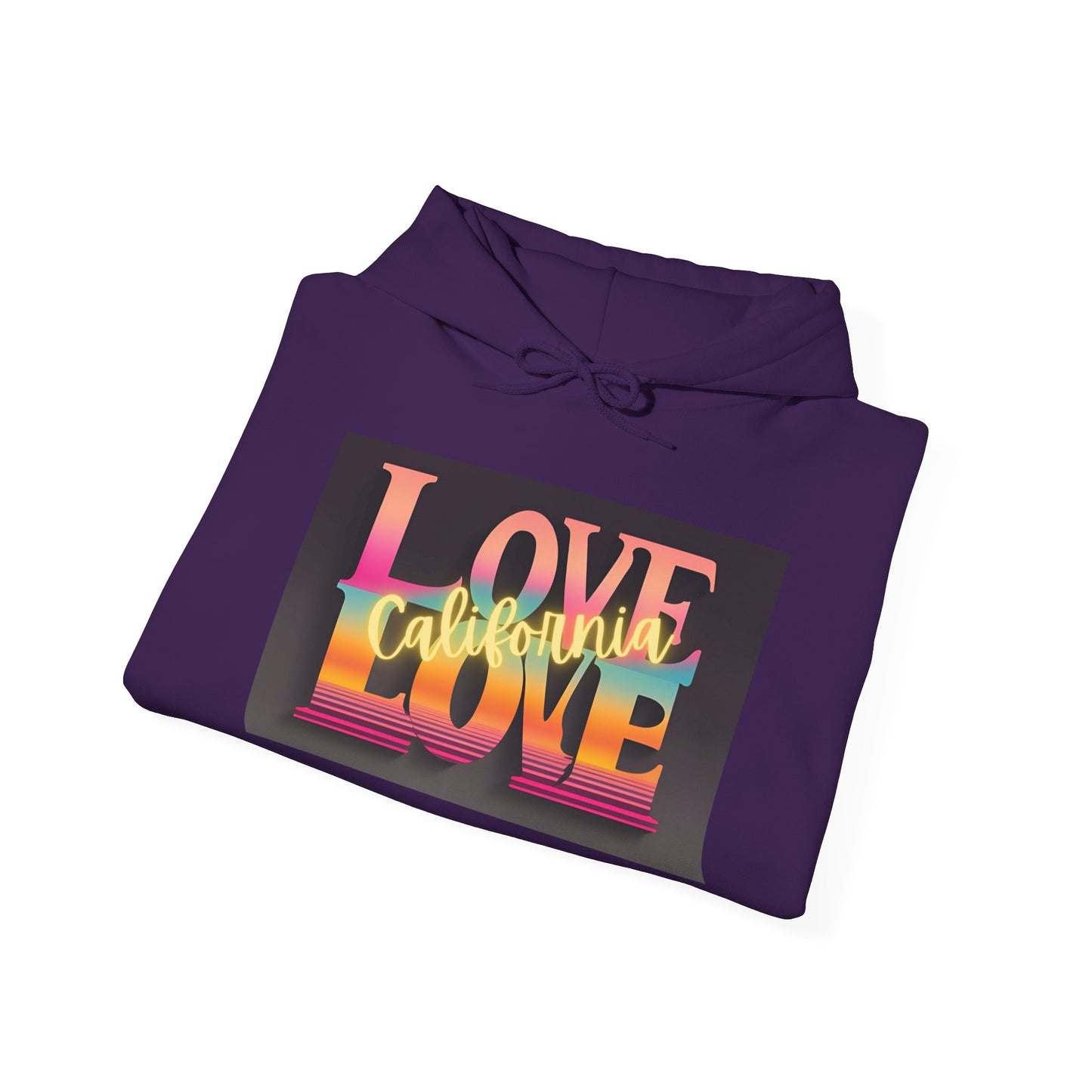 Love, LOVE, California Hoodie (NY) - Cali Love